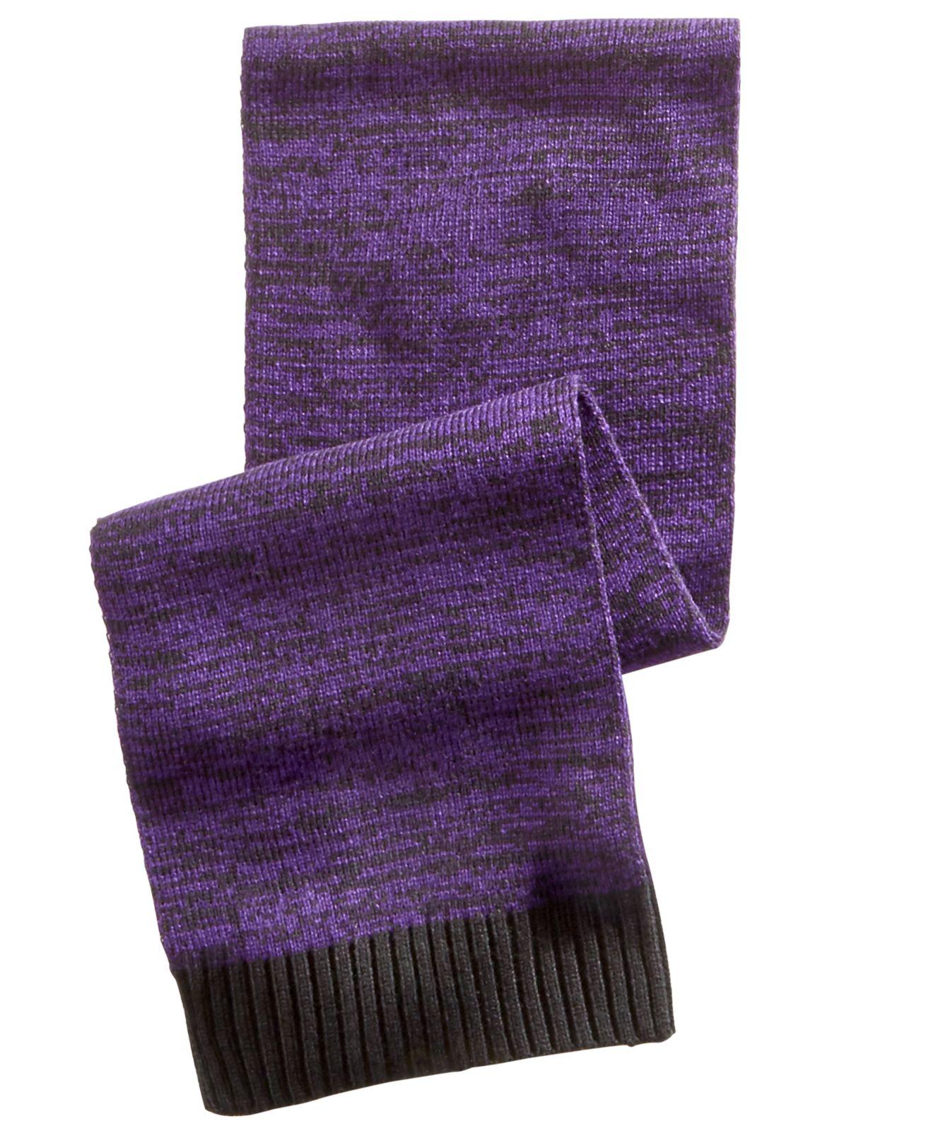 Alfani Space-dyed Scarf, Created For Macy's in Purple for Men - Lyst