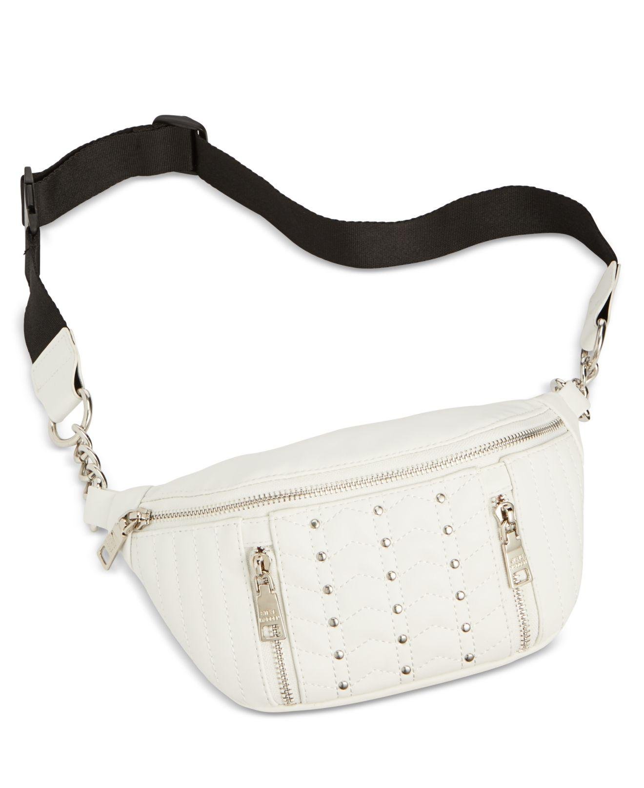 steve madden double pocket belt bag