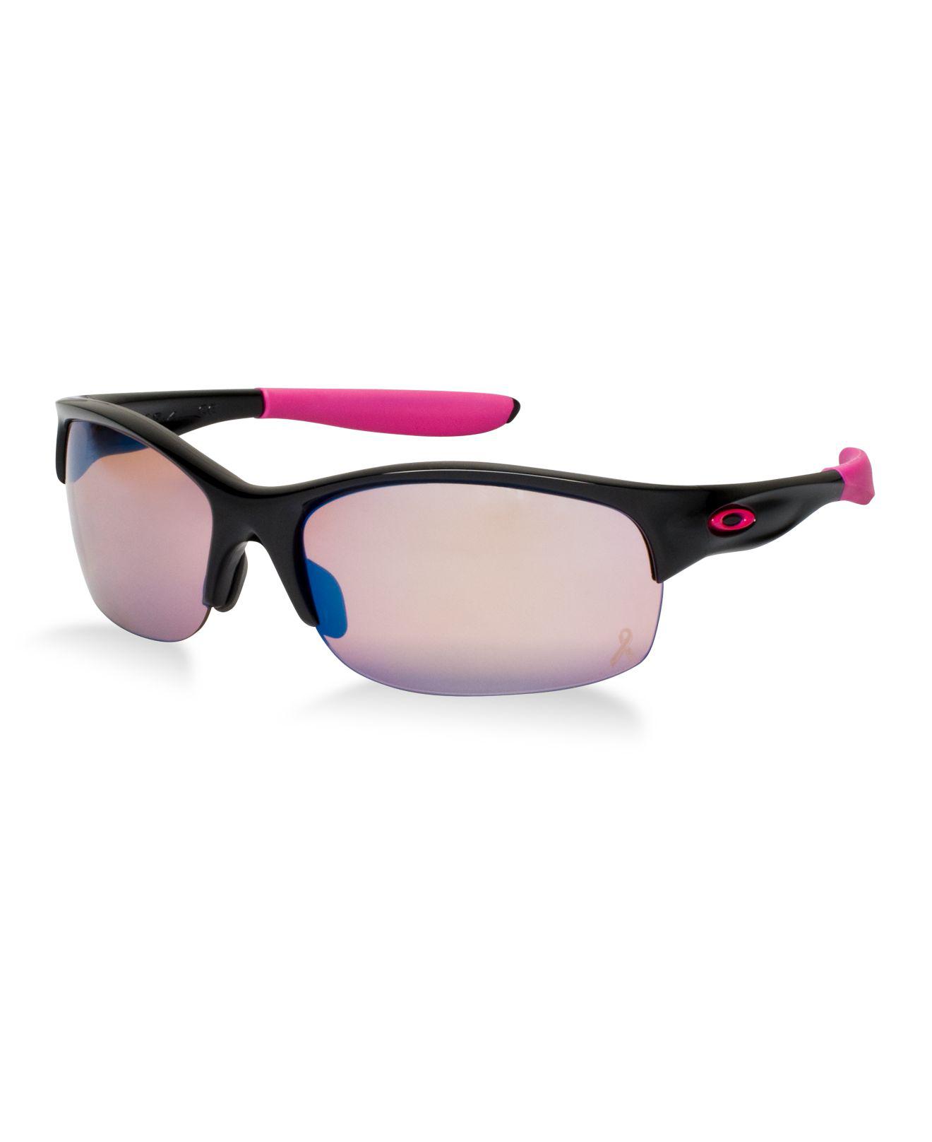 pink oakley cycling glasses