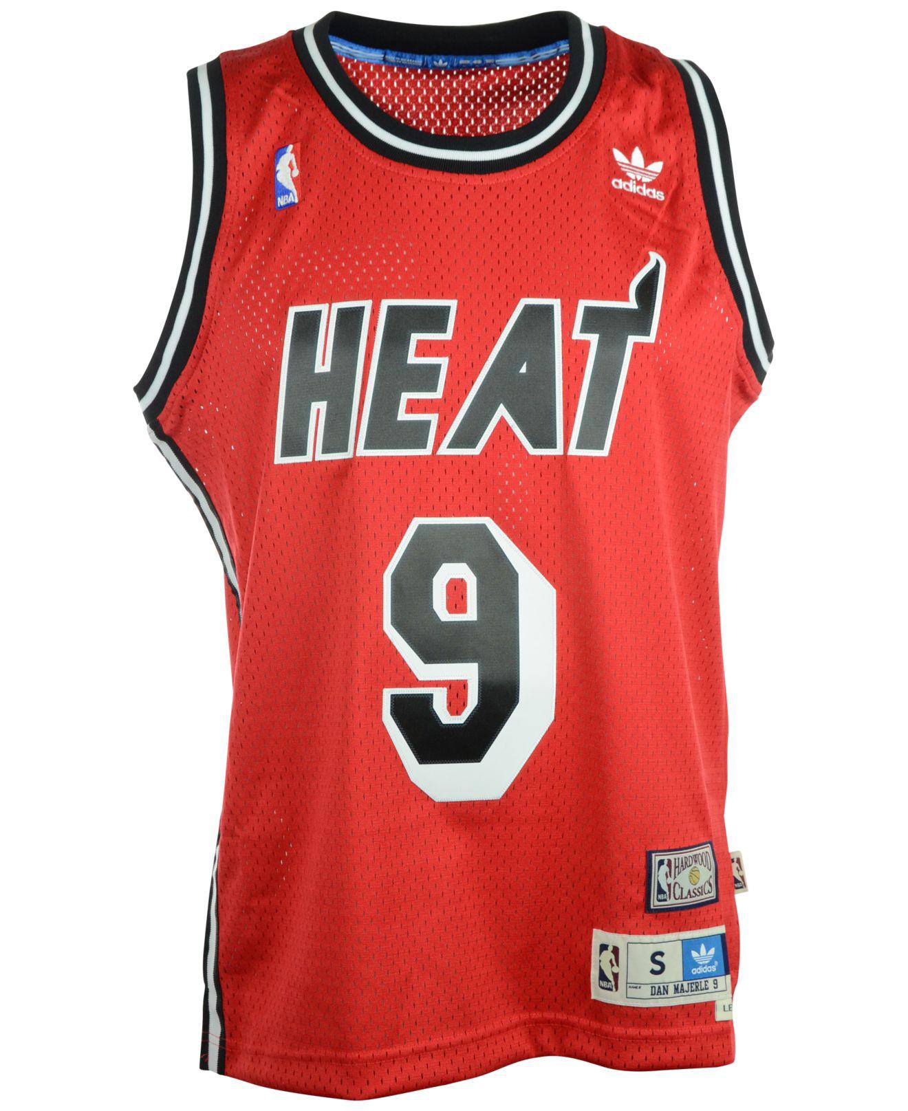 Lyst - Adidas Men's Dan Majerle Miami Heat Retired Player Swingman ...