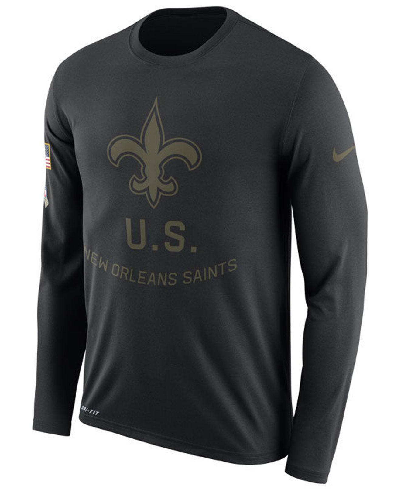 salute to service saints shirt