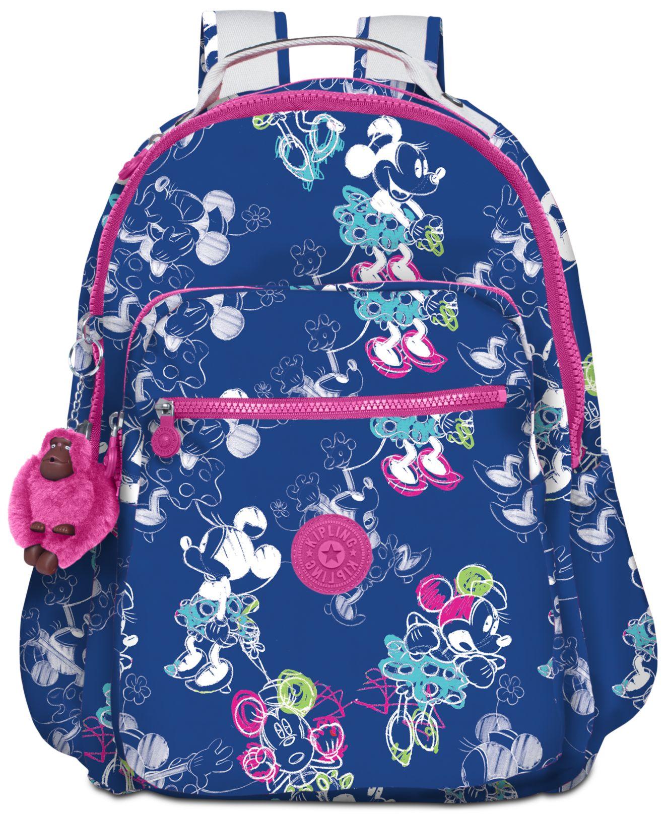 Kipling Disney's® Mickey Mouse Seoul Go Laptop Backpack in Blue Lyst