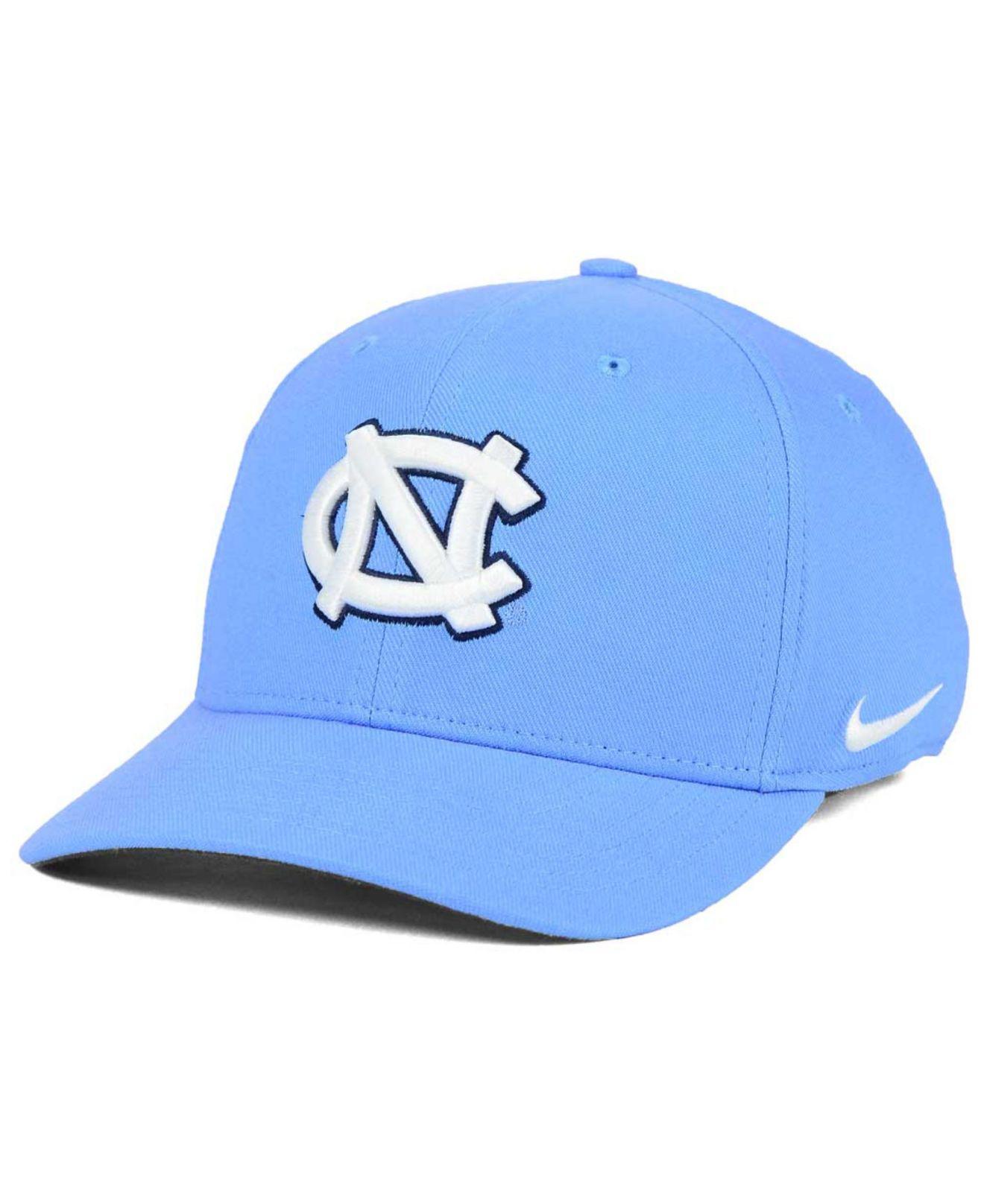 Lyst - Nike North Carolina Tar Heels Classic Swoosh Cap in Blue for Men