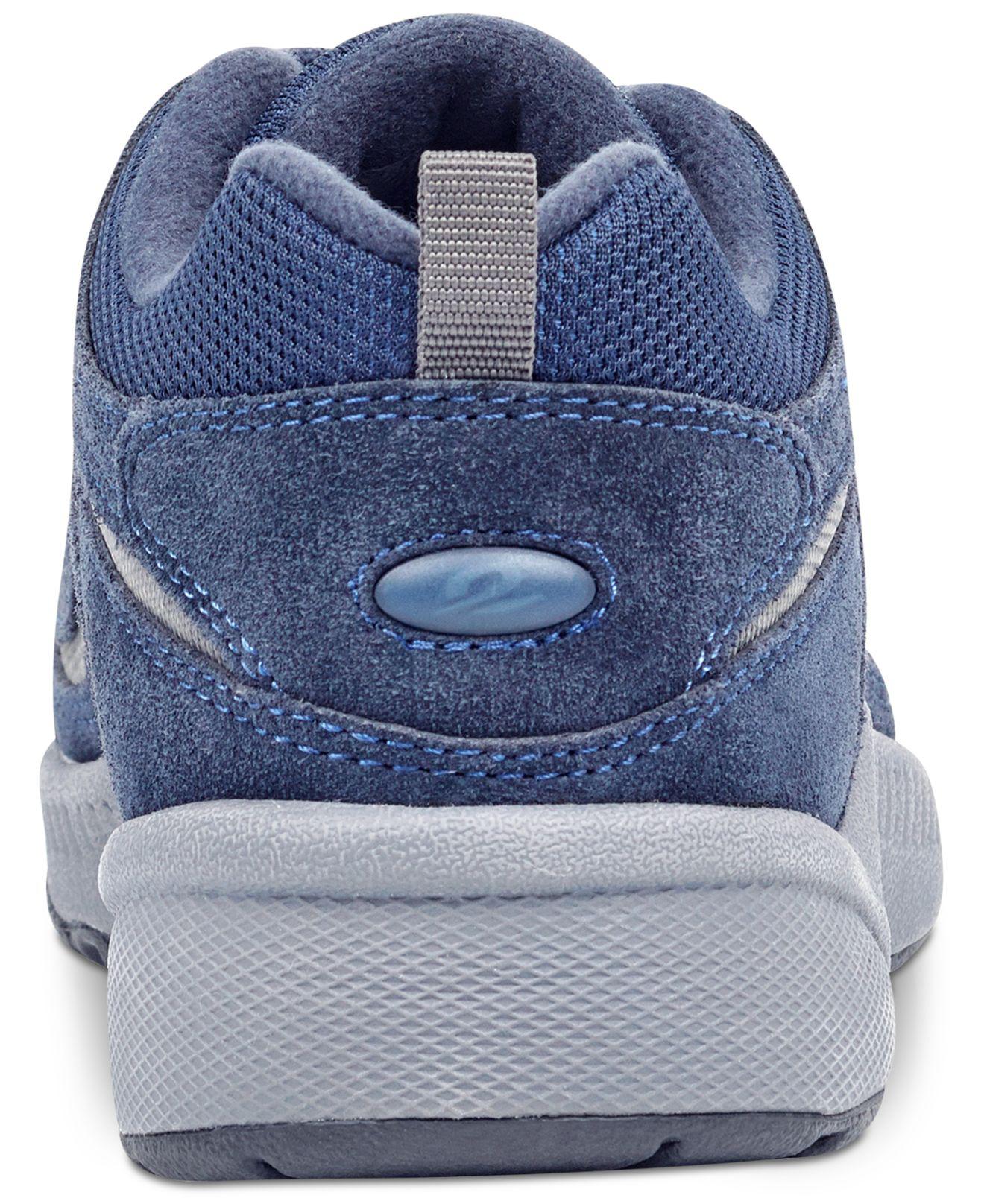 Easy Spirit Leather Romy Walking Shoe in Navy Suede (Blue) Lyst