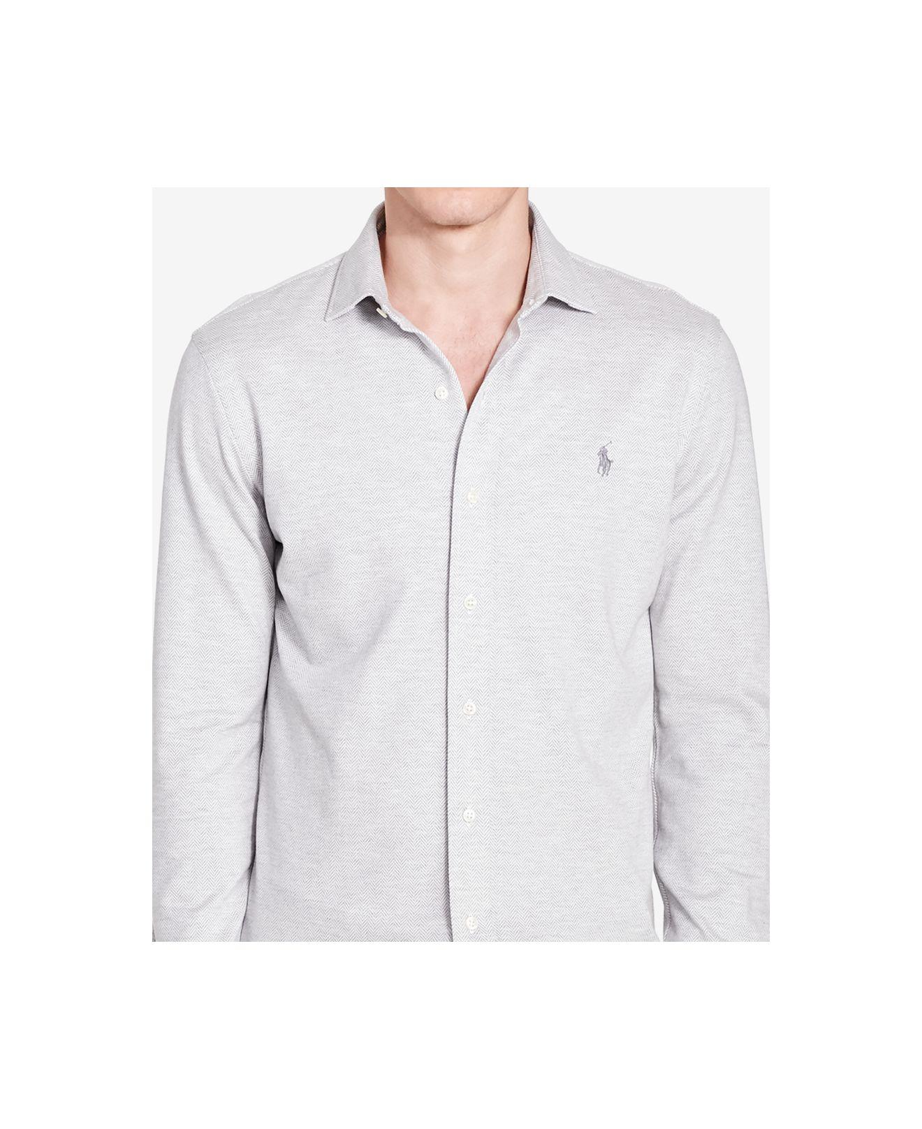 ralph lauren knit dress shirt