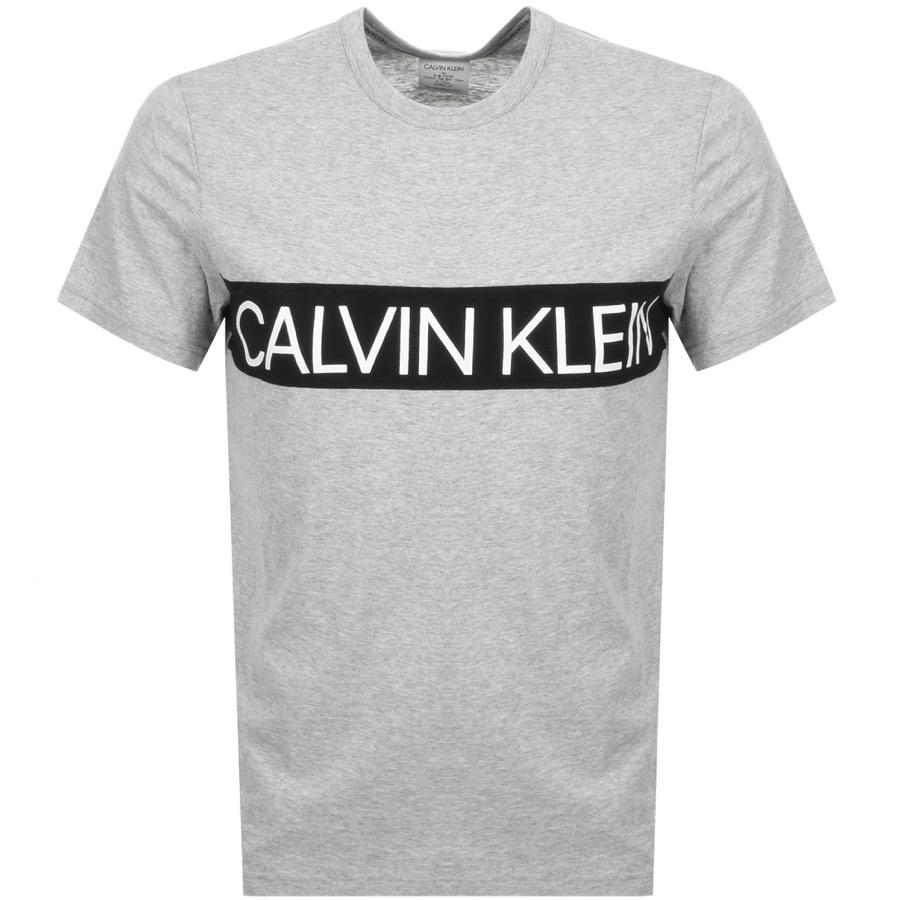 Lyst - Calvin Klein T-shirt - Statement 1981 in Gray for Men