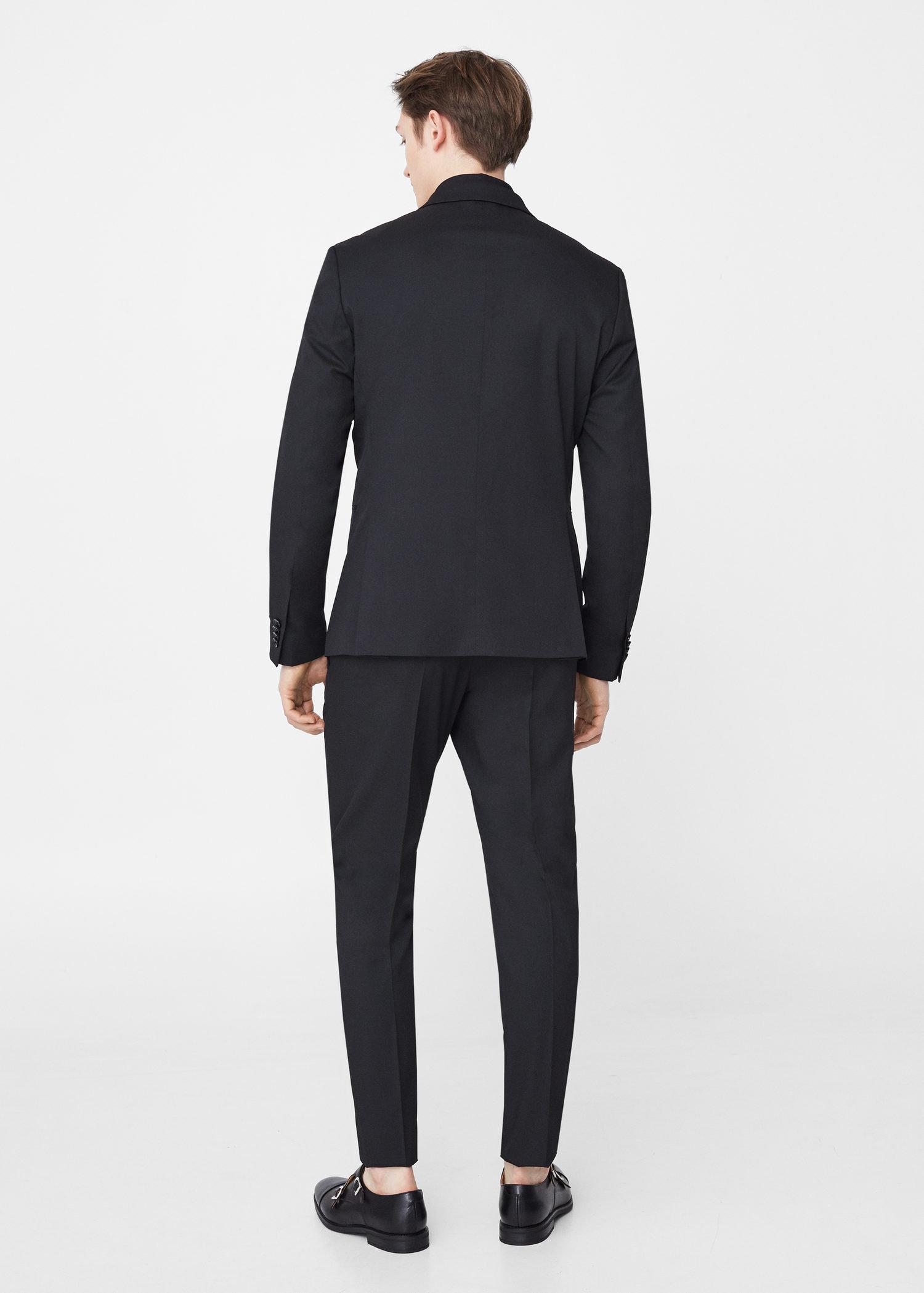 Lyst - Mango Modern Slim-fit Suit Blazer in Black for Men