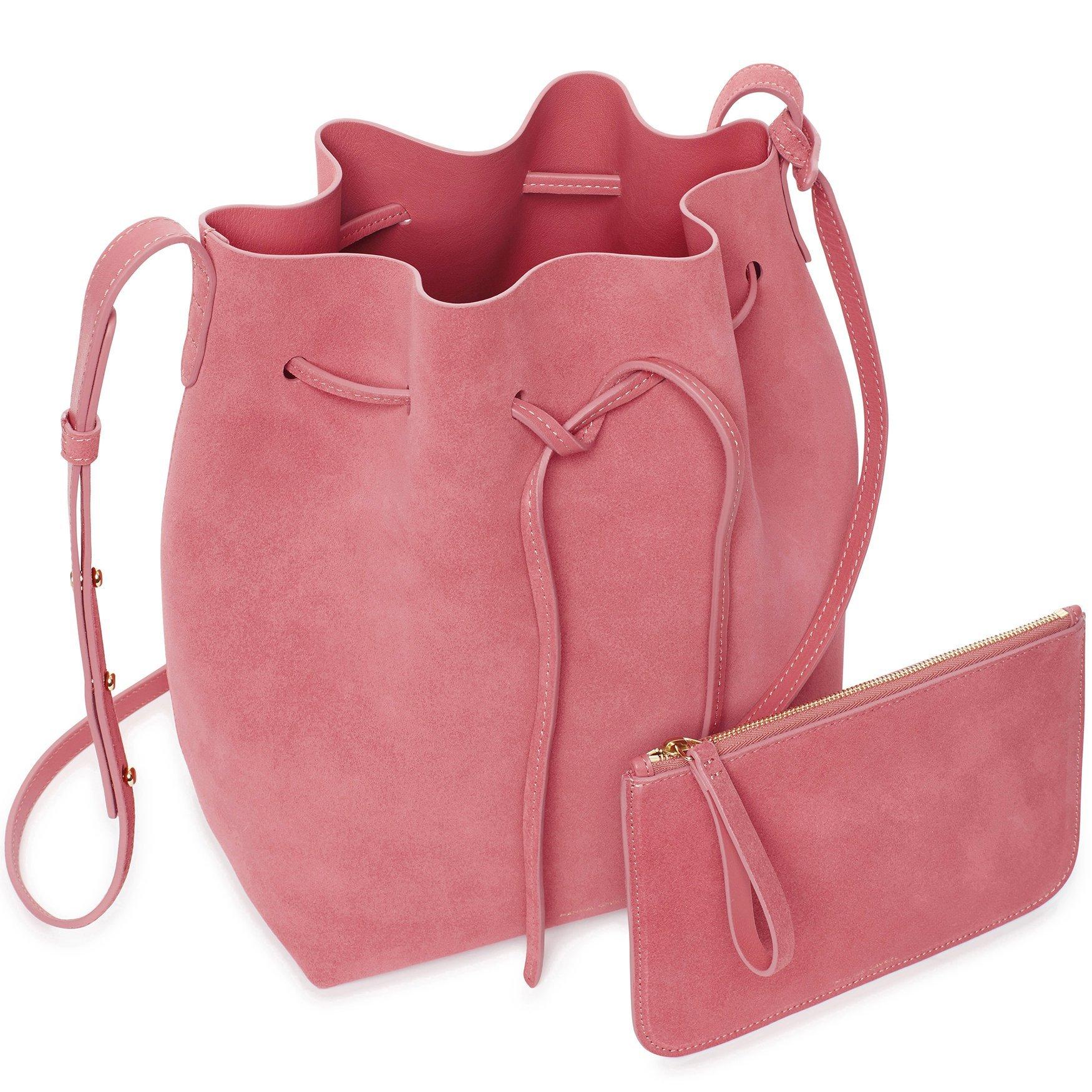 mansur gavriel pink bag