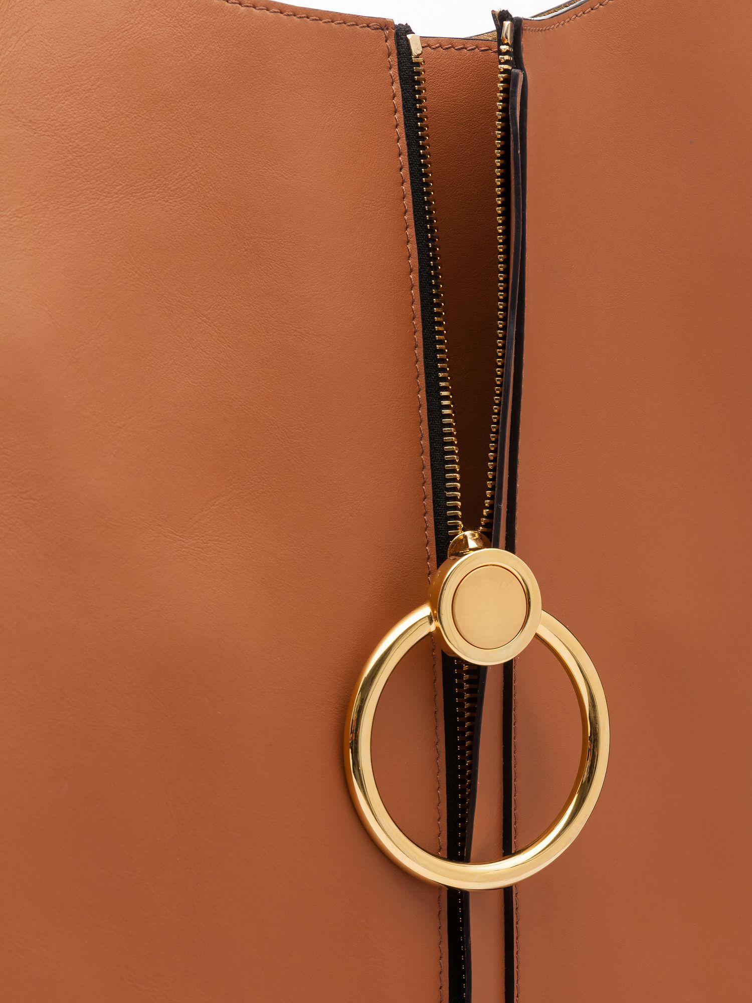 Lyst Marni Earring Bag In Rust Calfskin Brown View Fullscreen