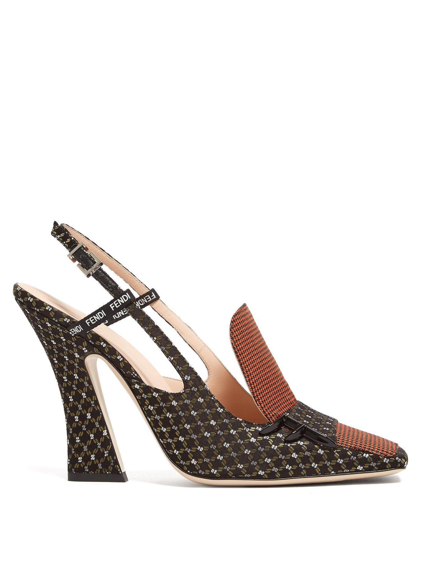 fendi sling back