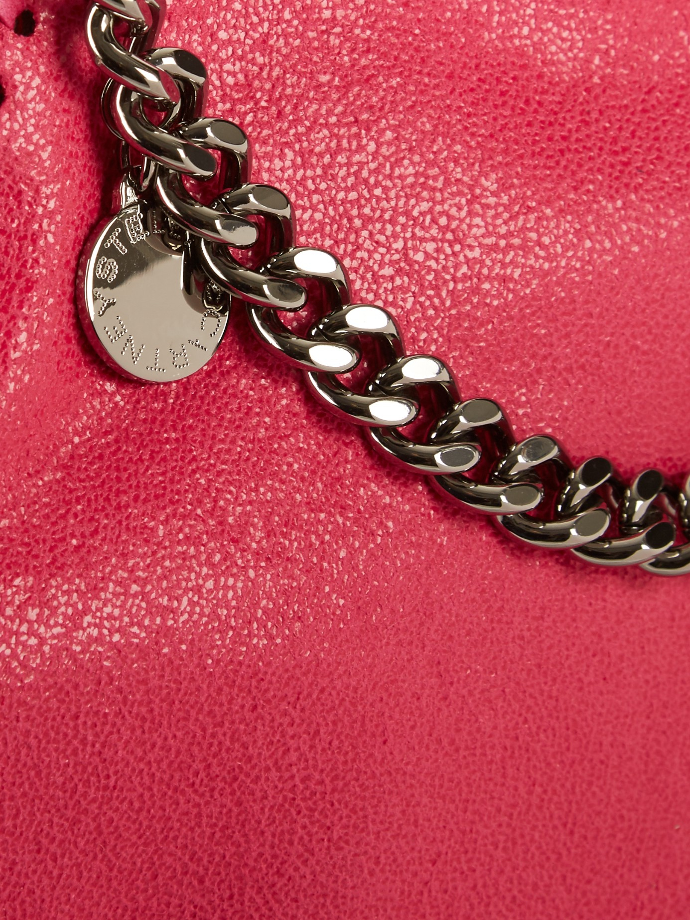 Lyst Stella Mccartney Falabella Mini Fauxsuede Crossbody Bag in Black