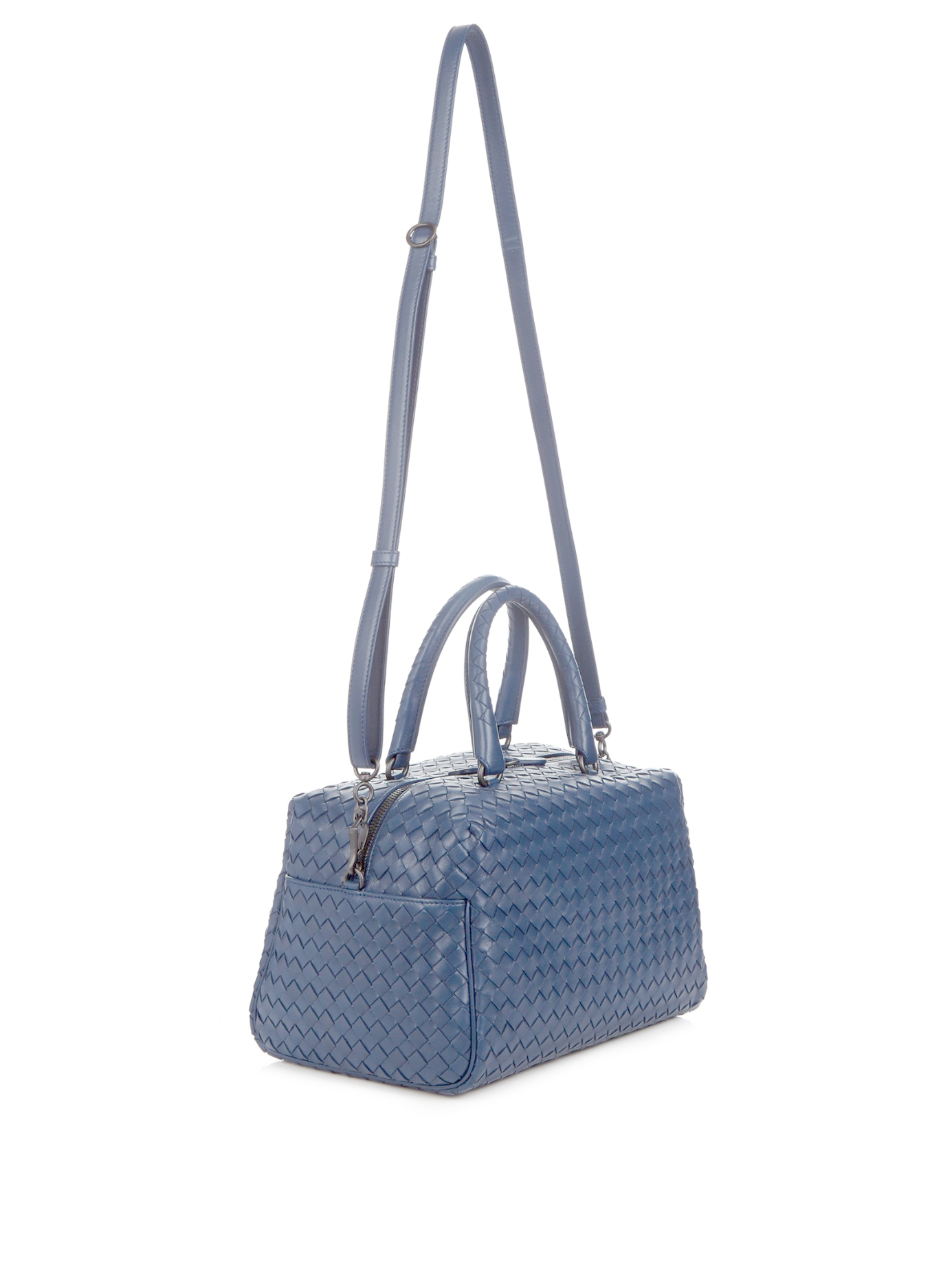Bottega Veneta Blue Handbag Purses | semashow.com