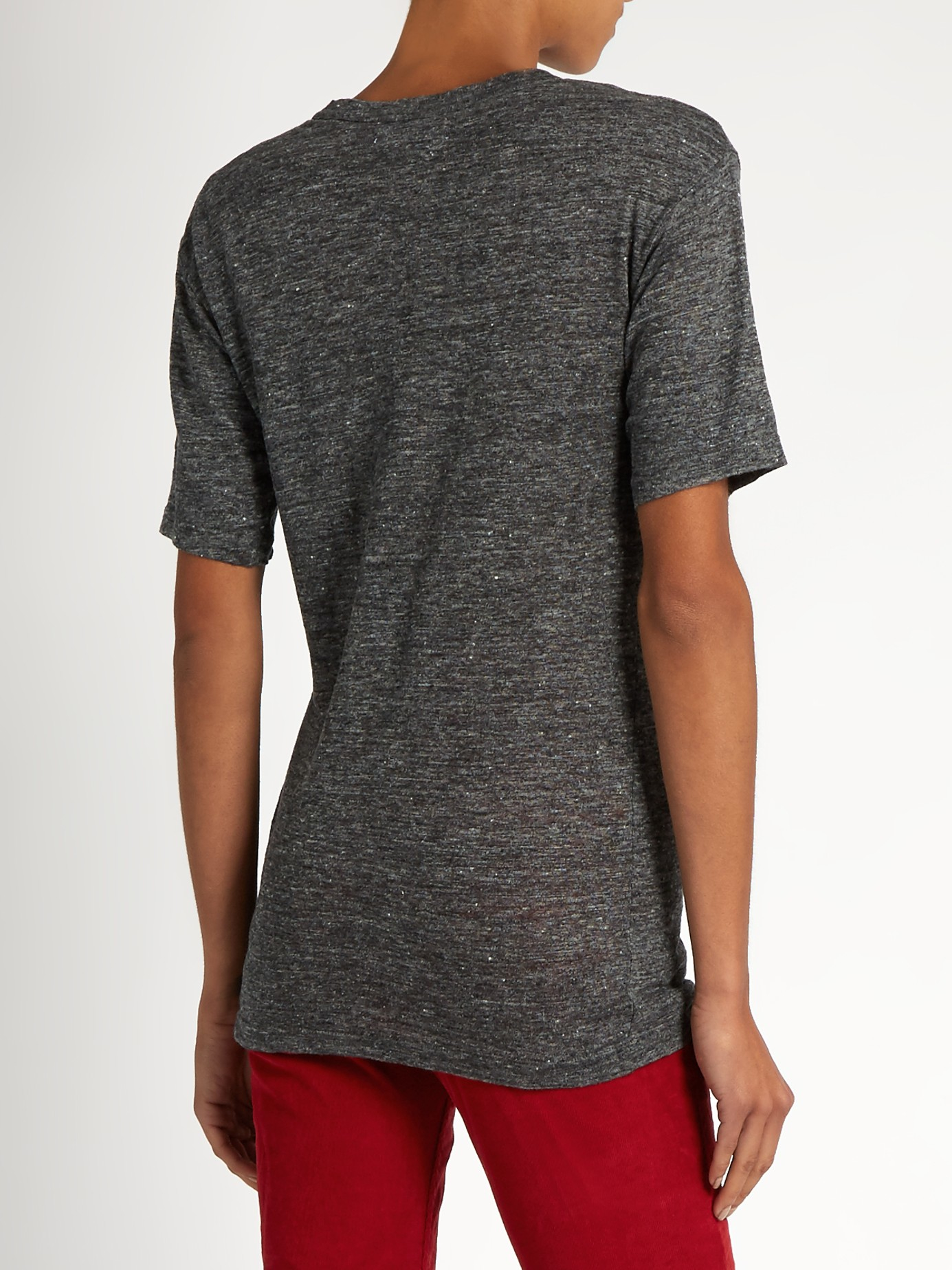 isabel marant linen top