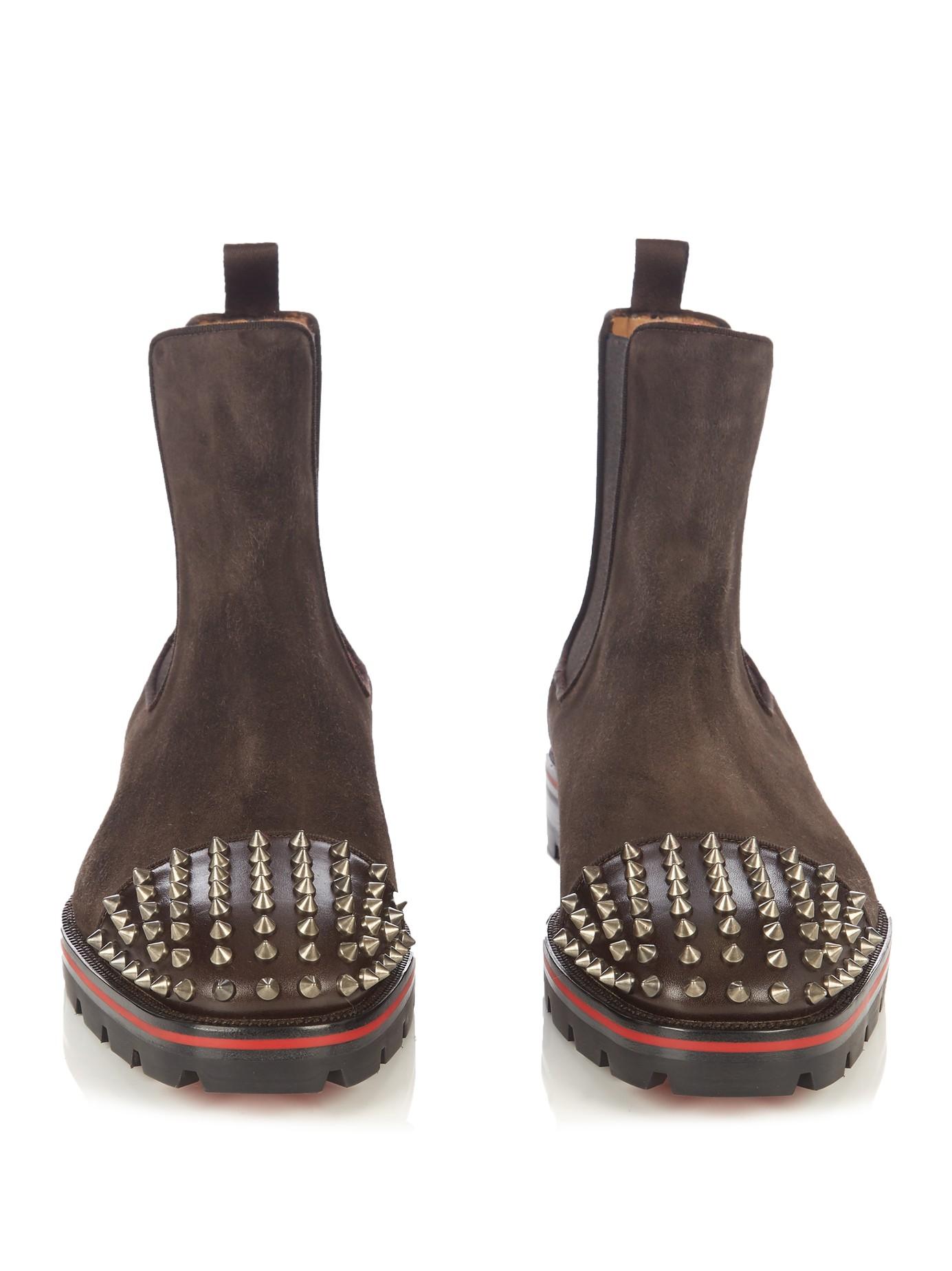 mens chelsea boots louboutin