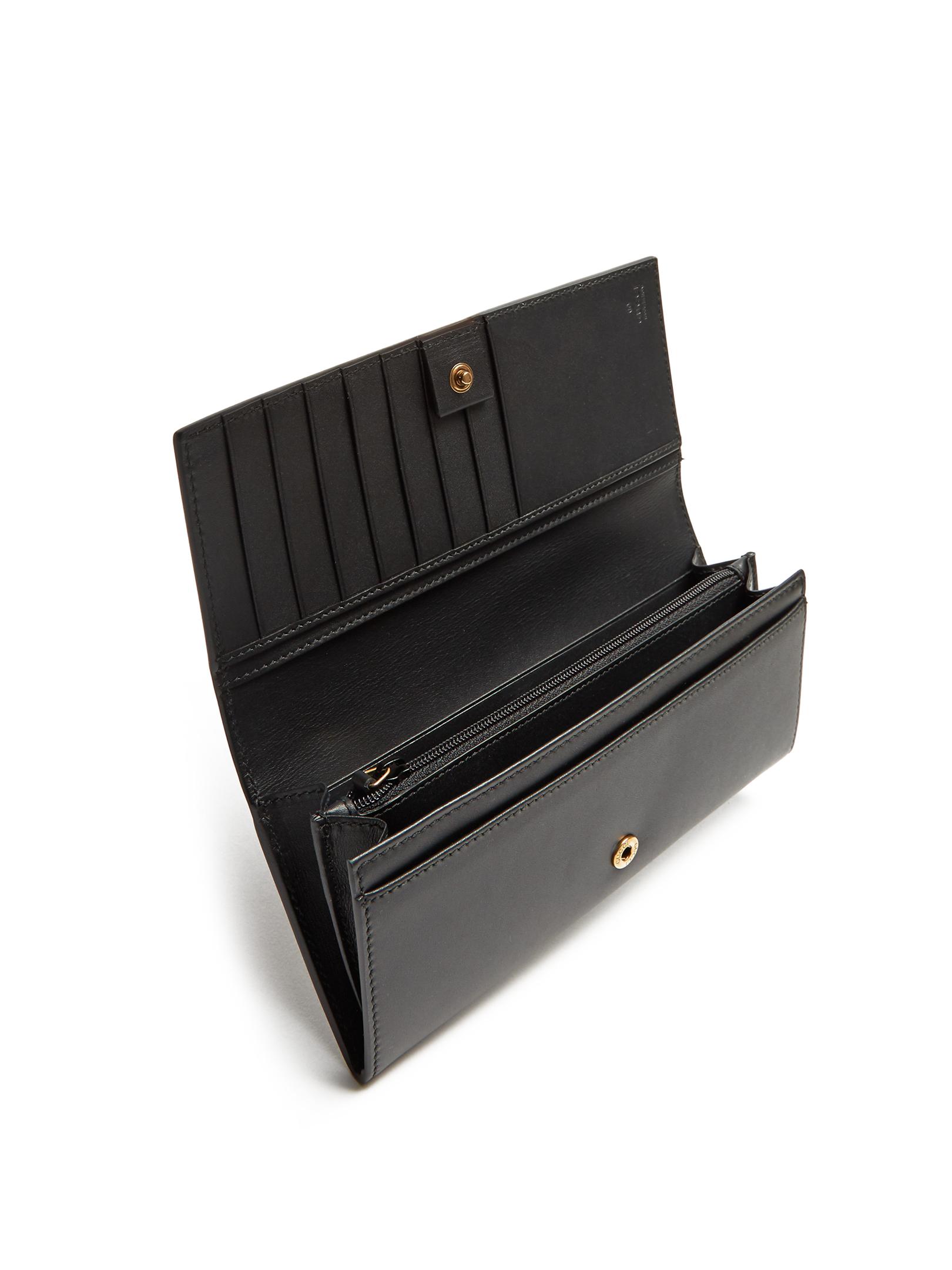 black gucci wallet snake