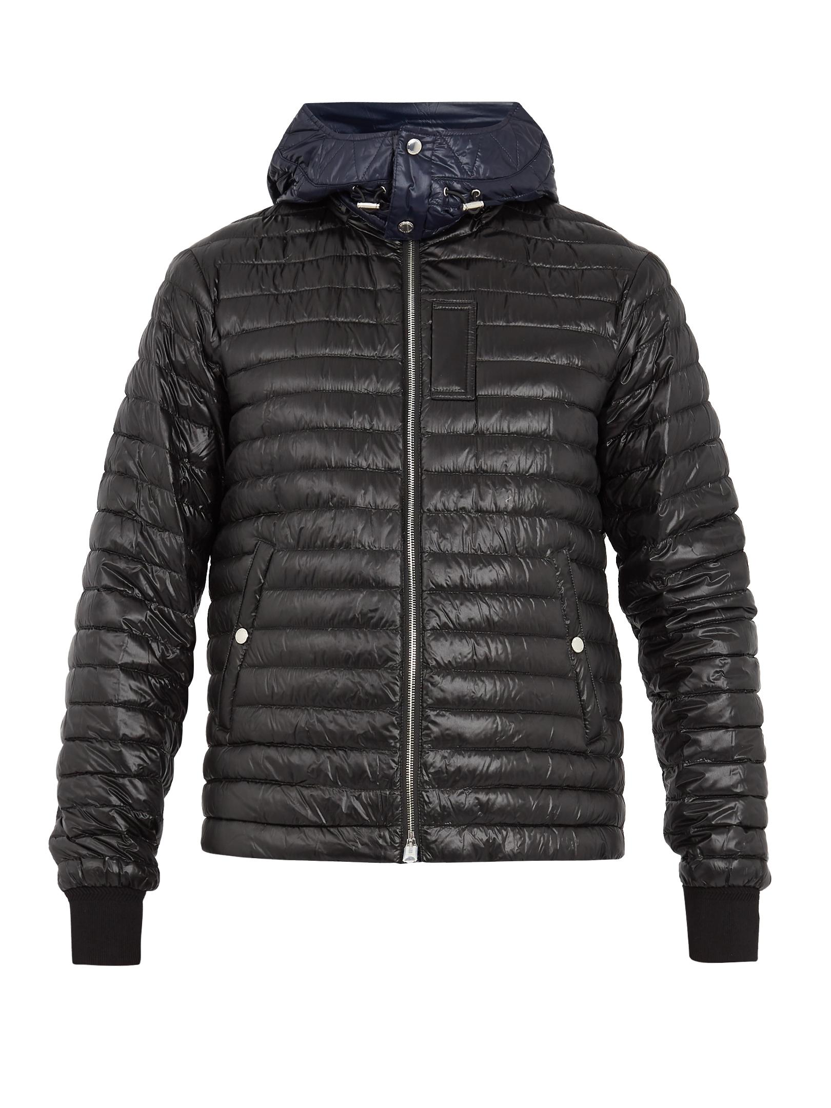 Burberry Arlington Quilted Down Jacket in Black for Men | Lyst