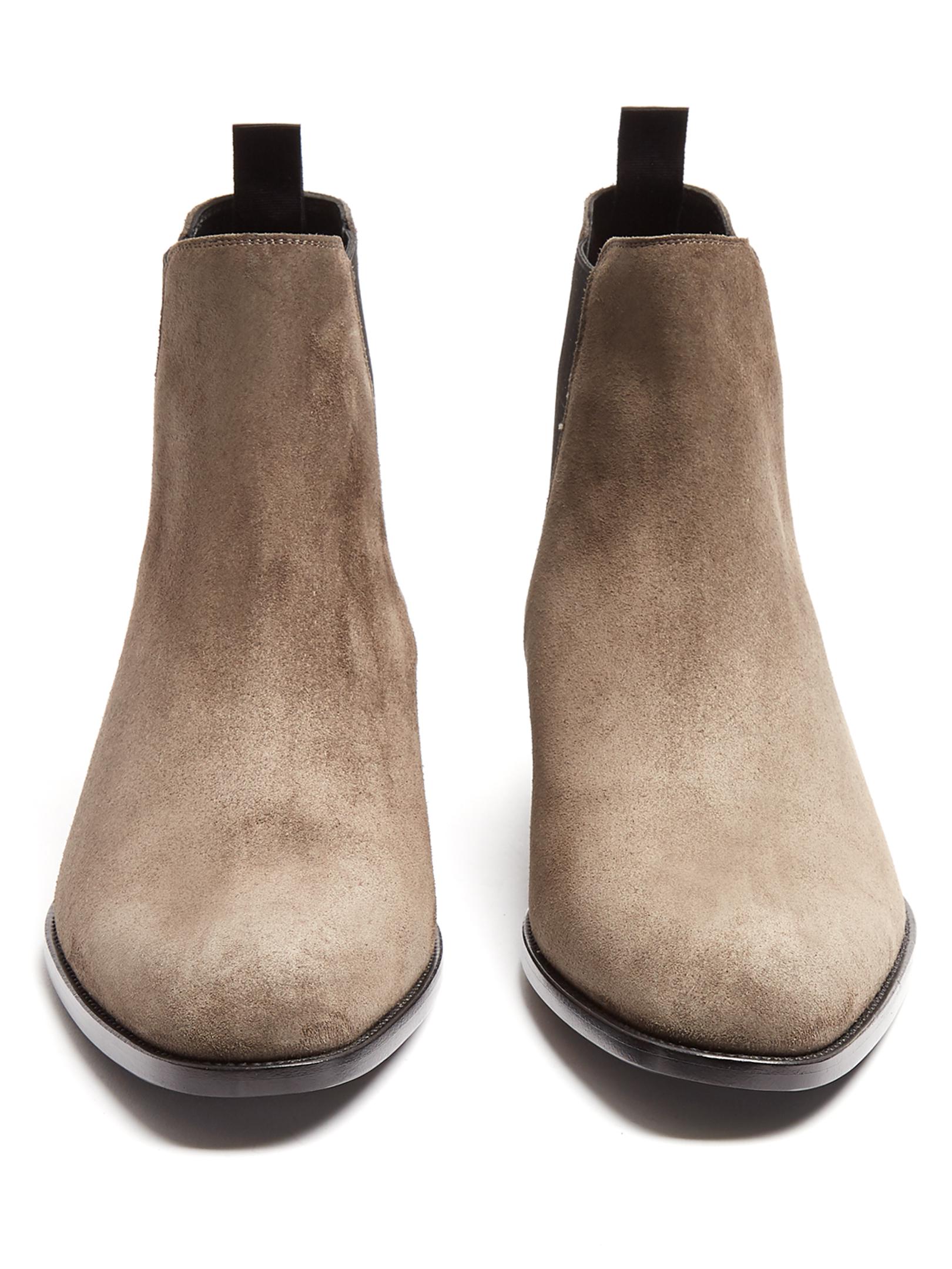 saint laurent wyatt suede
