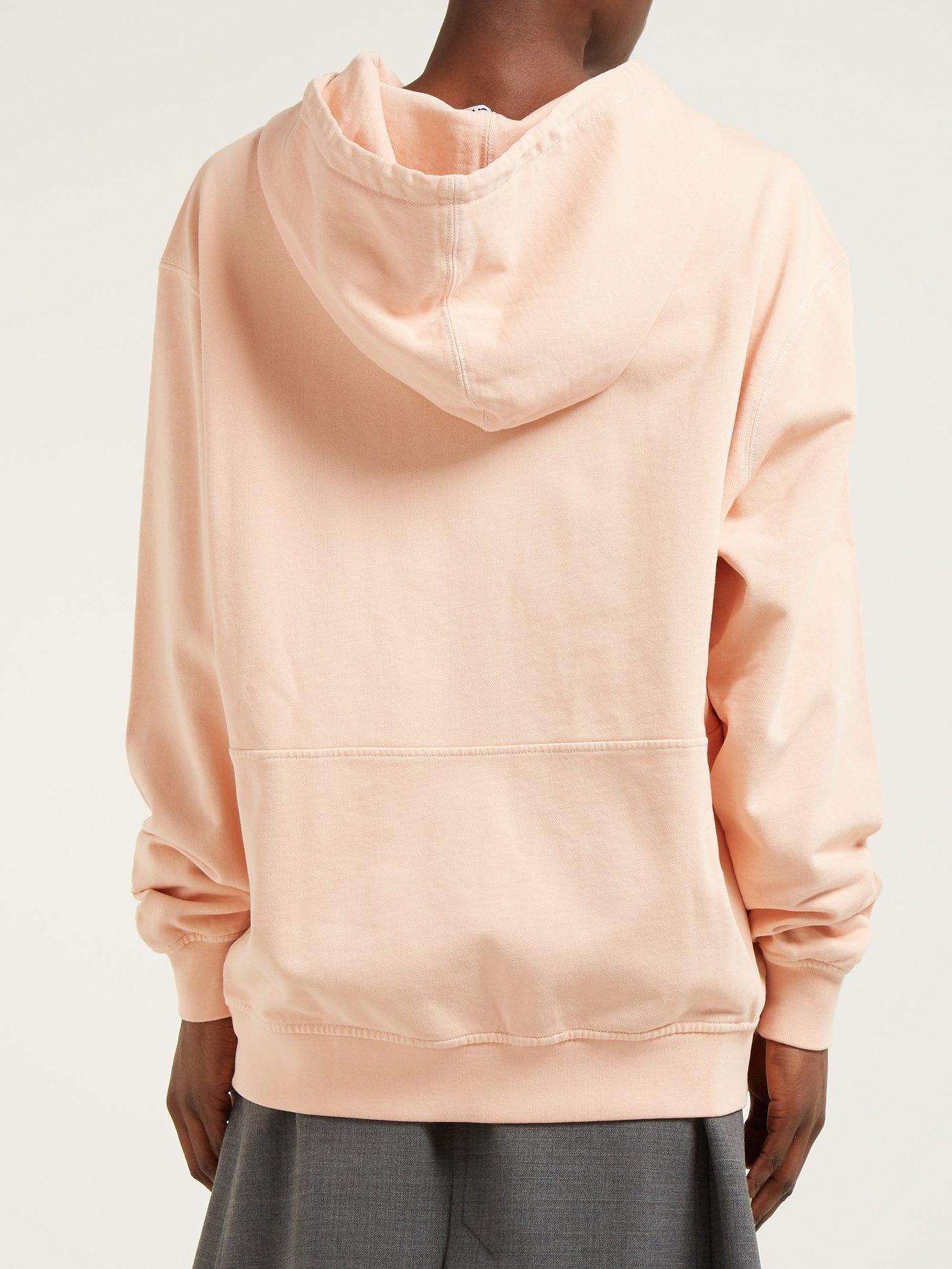 acne logo sweatshirt