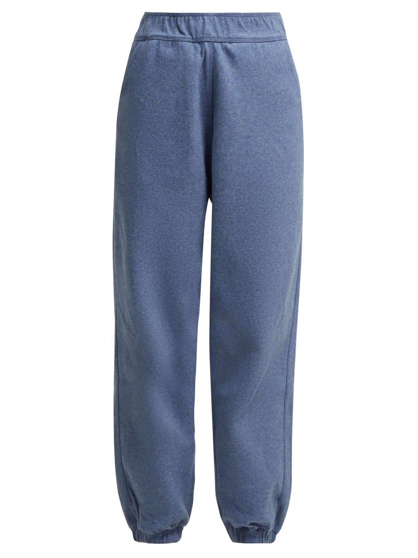 Lyst - Lndr Dupla Technical Fleece Jersey Track Pants in Blue
