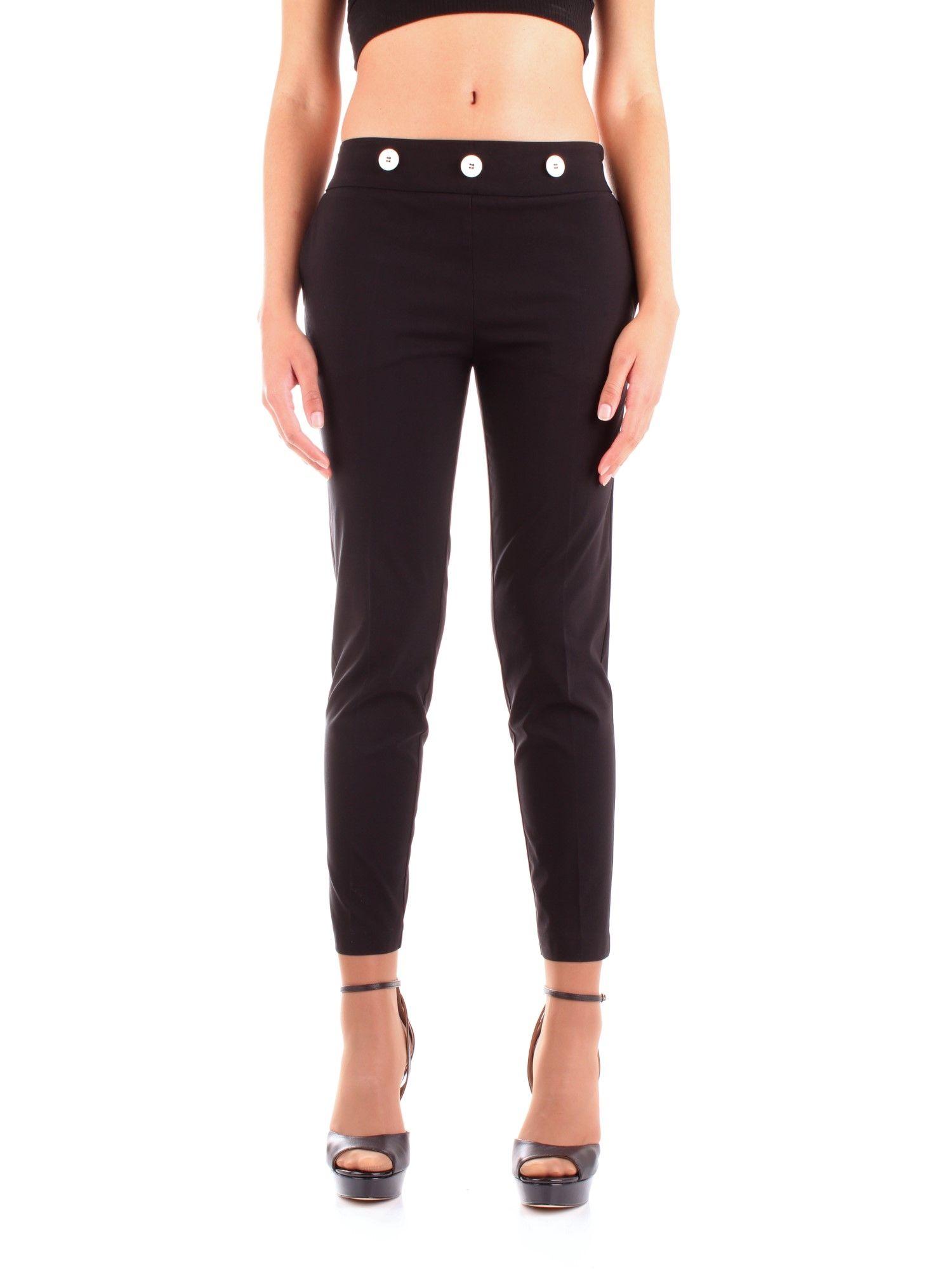 black cotton pants womens