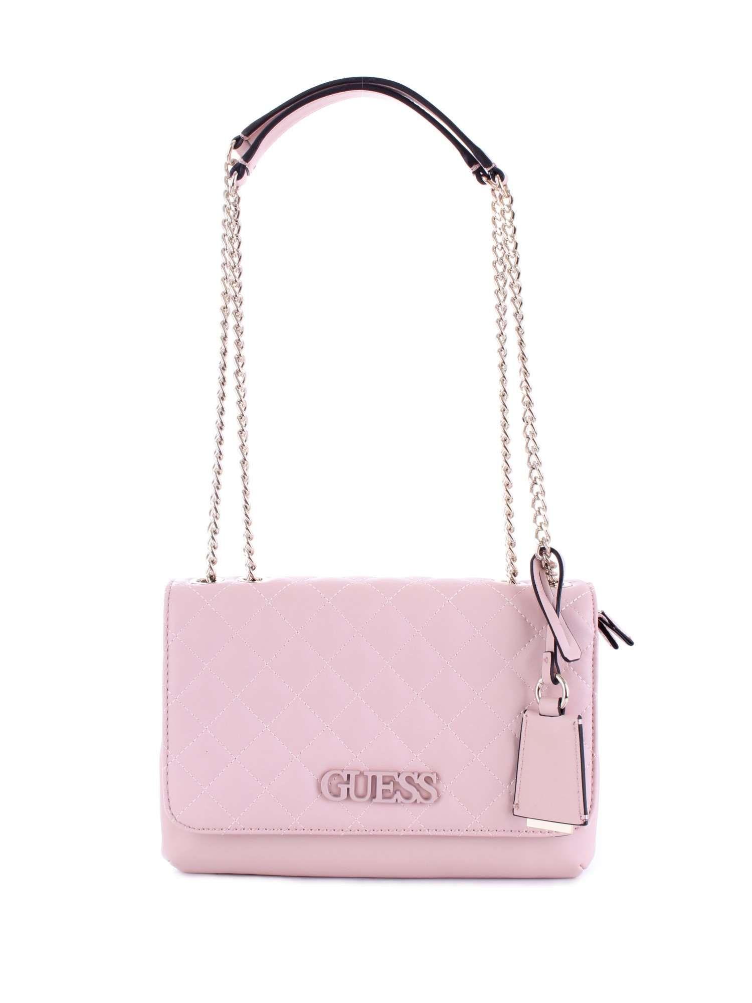 pink guess bum bag