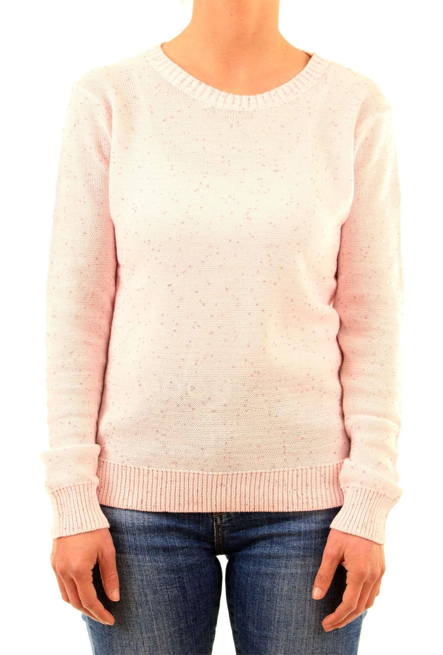 Sun 68 Pink Cotton Sweater in Pink Lyst