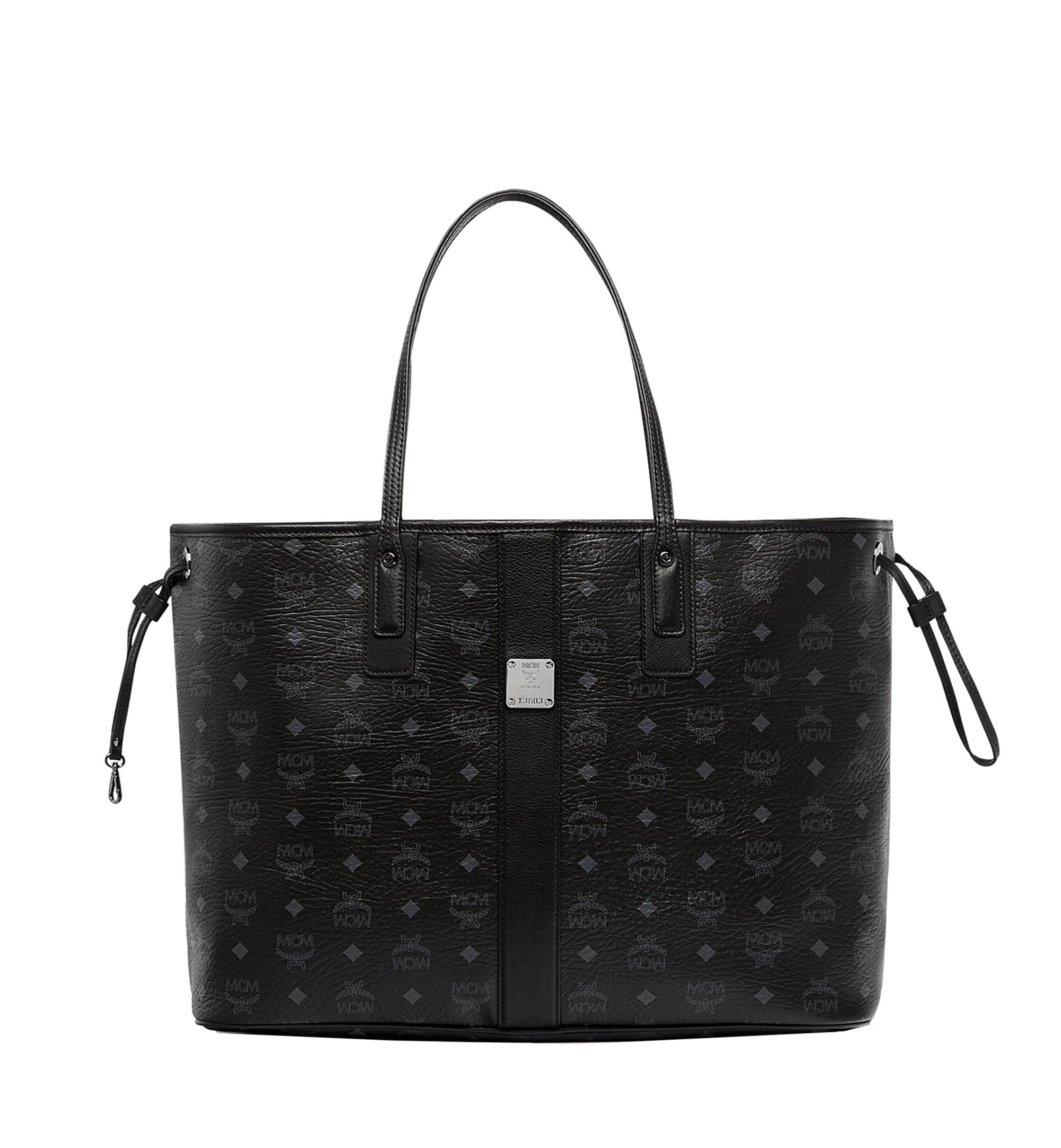 Lyst - Mcm Liz Large Reversible Canvas Tote in Black - Save 8. ...