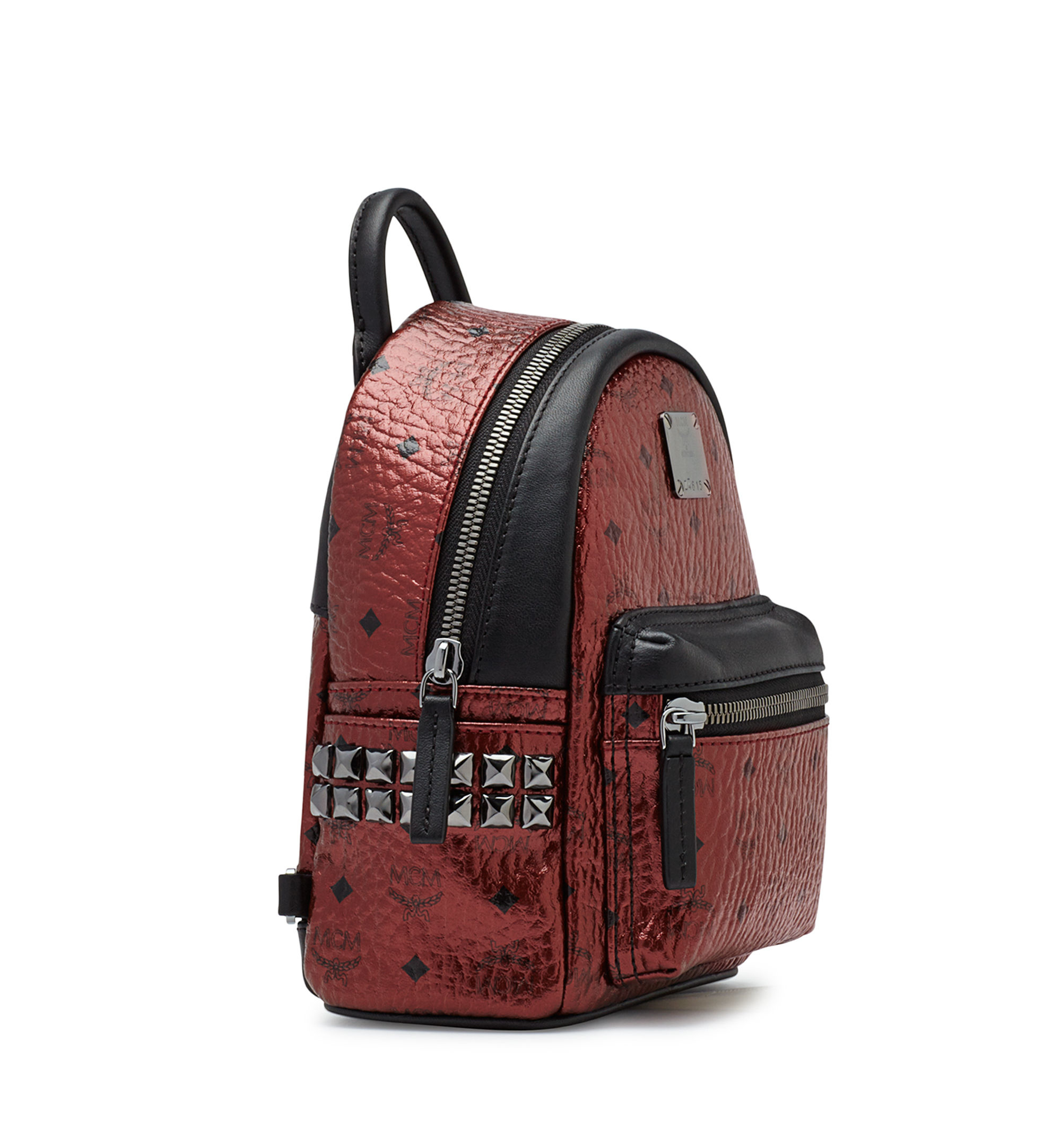 Lyst - Mcm Small Stark Backpack in Red
