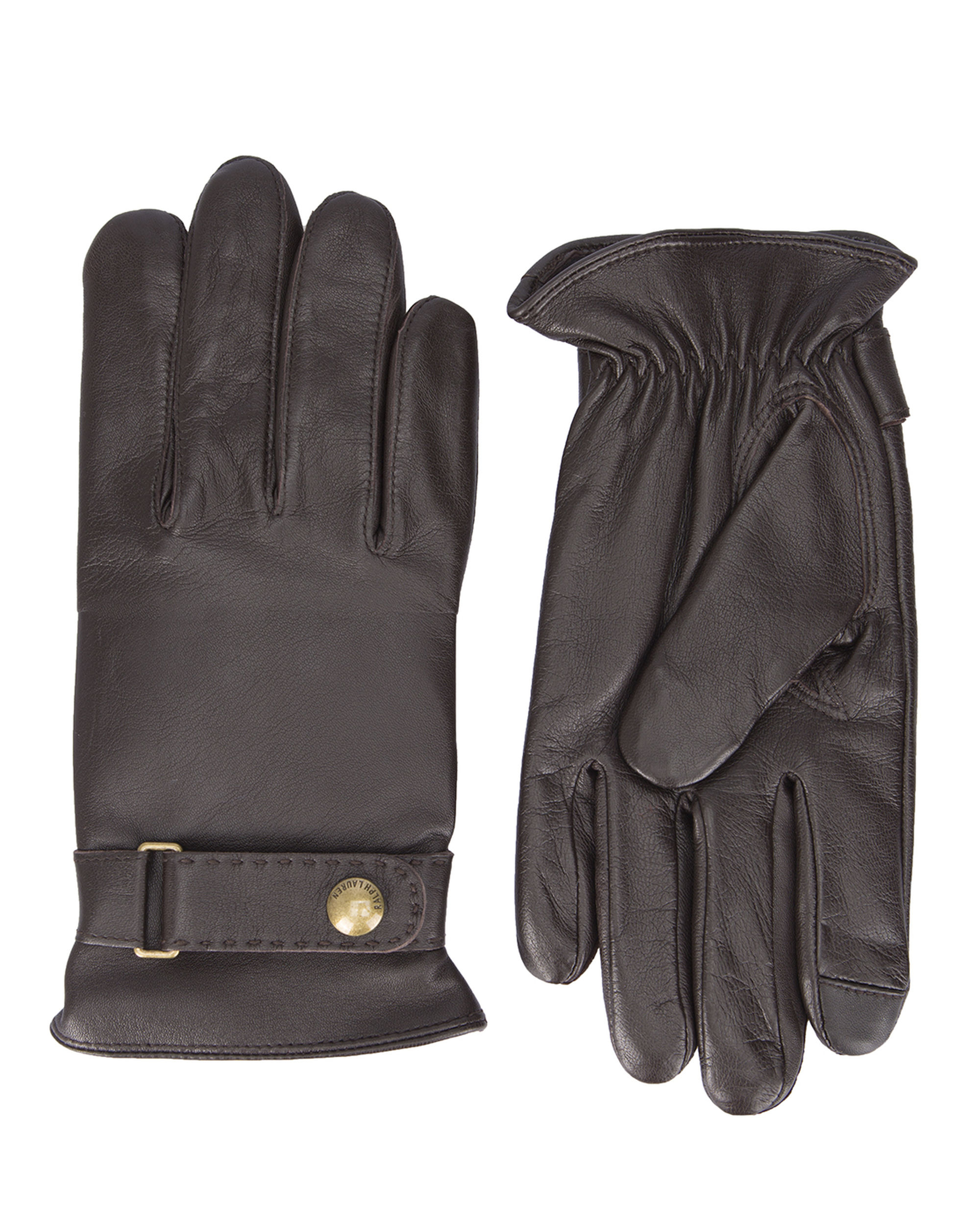 Polo ralph lauren Leather Gloves in Brown for Men - Save 11% | Lyst