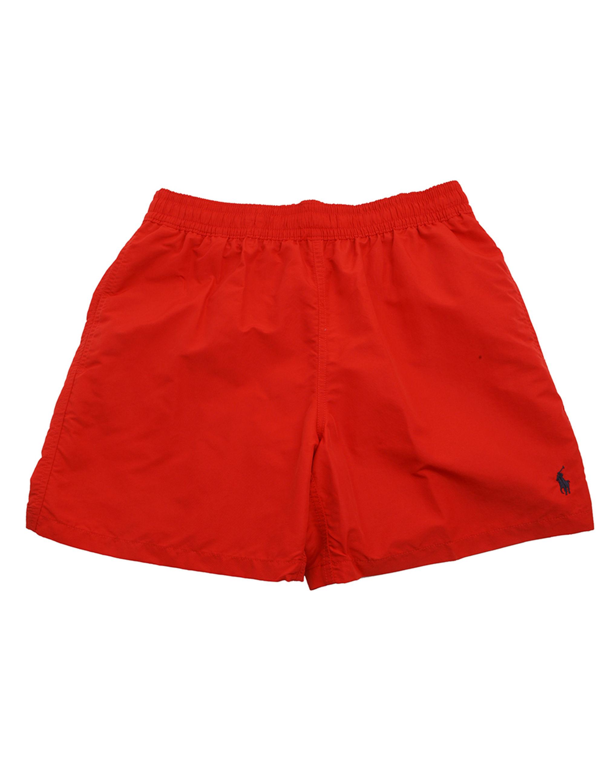 Polo ralph lauren Hawaiian Red Swim Shorts in Red for Men | Lyst