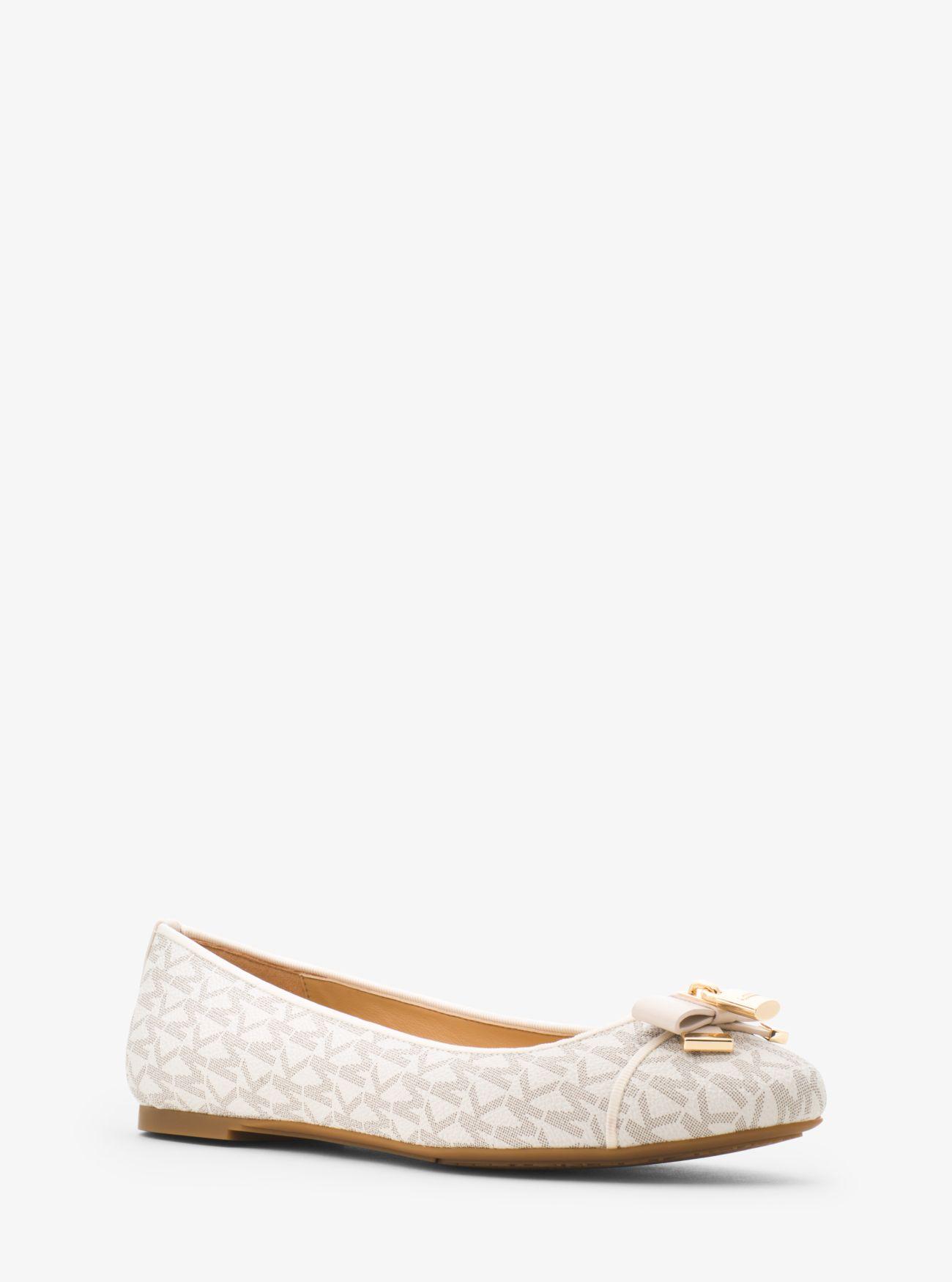 alice logo ballet flat michael kors