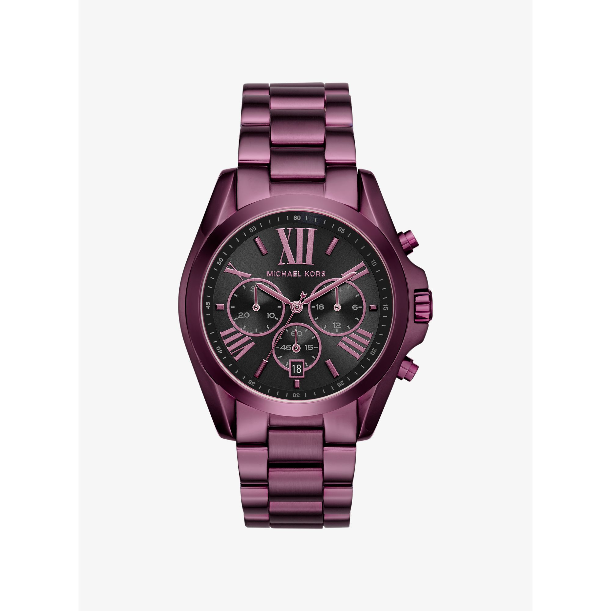michael kors purple smart watch