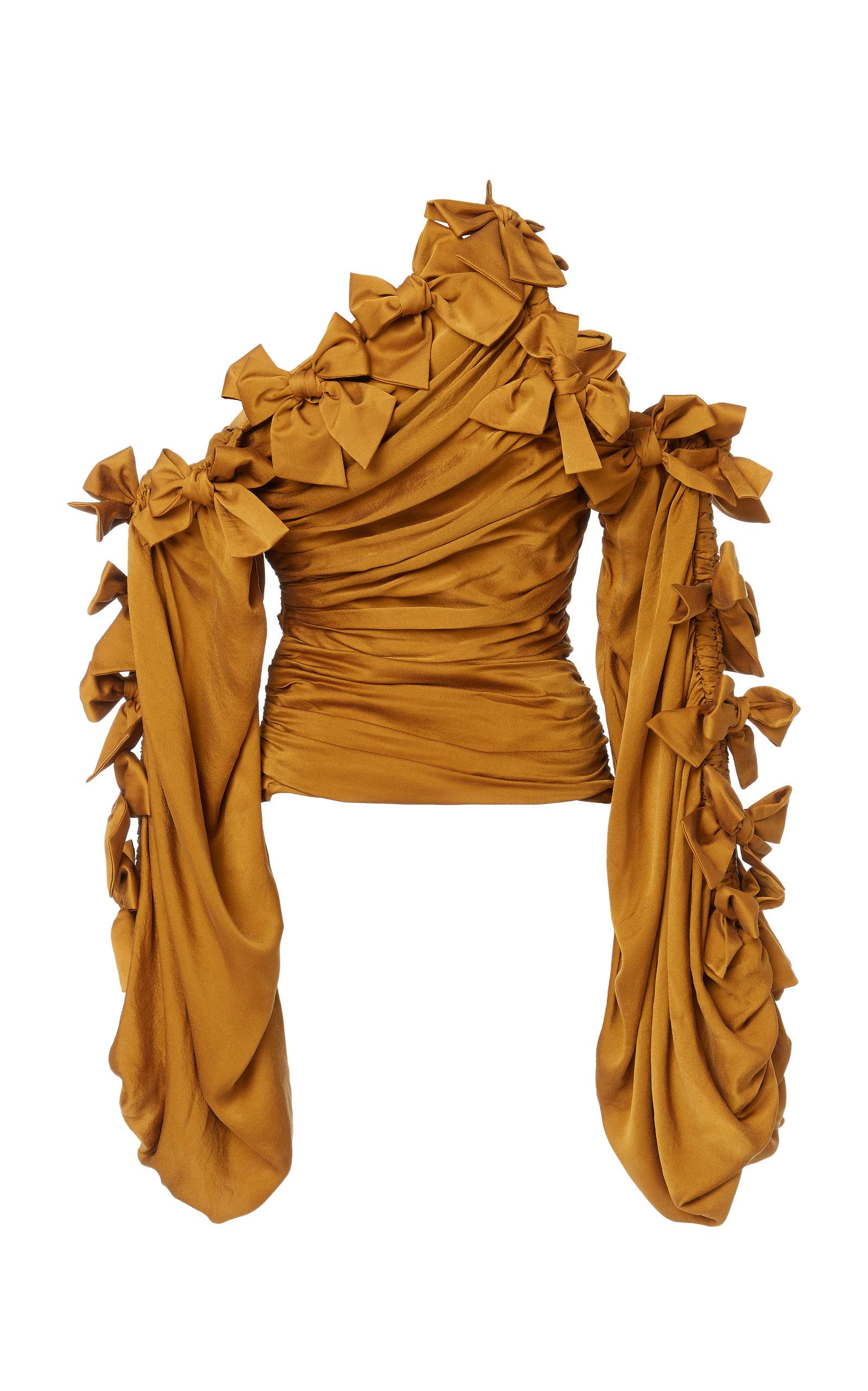 resistance bow long gown