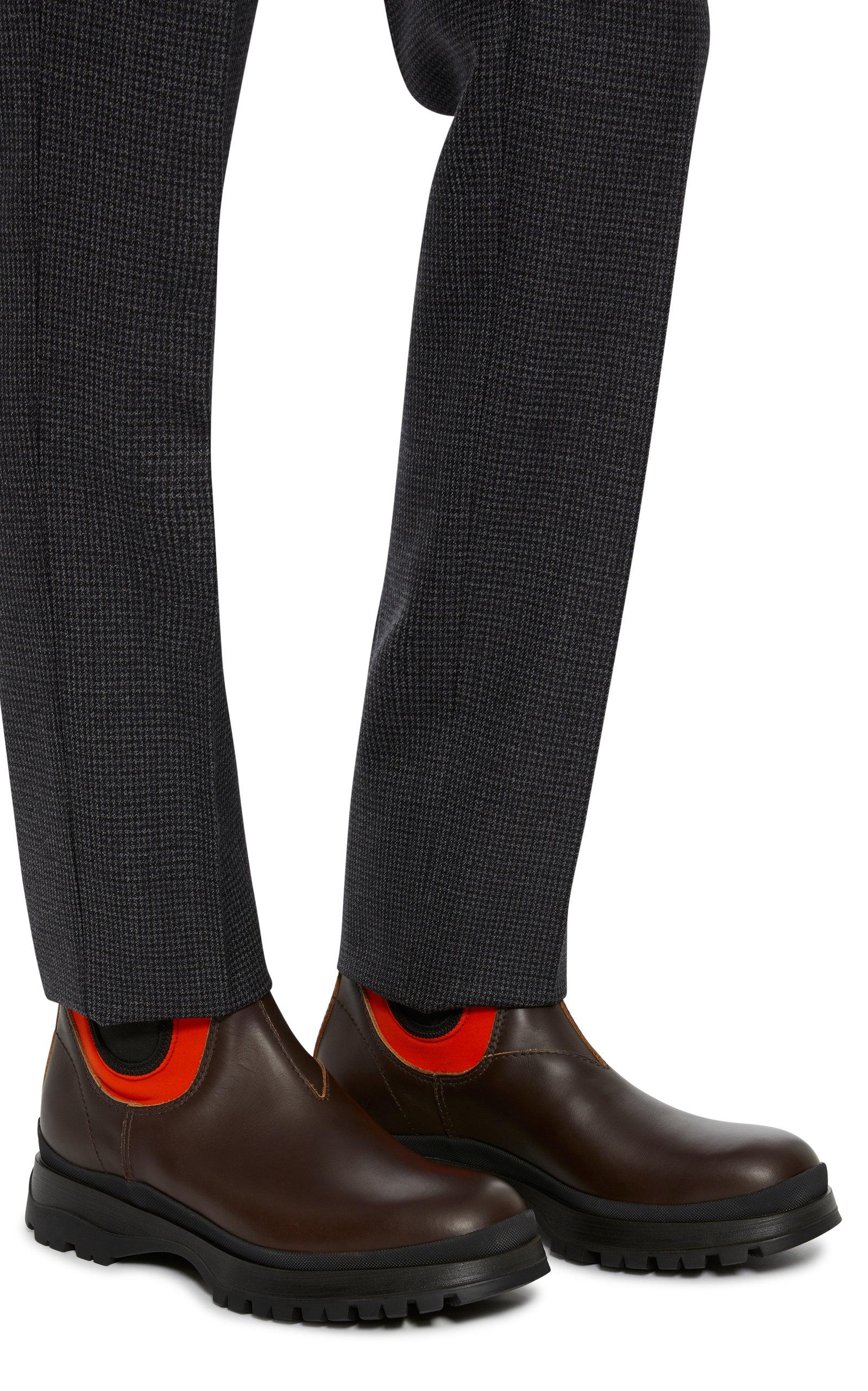 prada men's chelsea boots