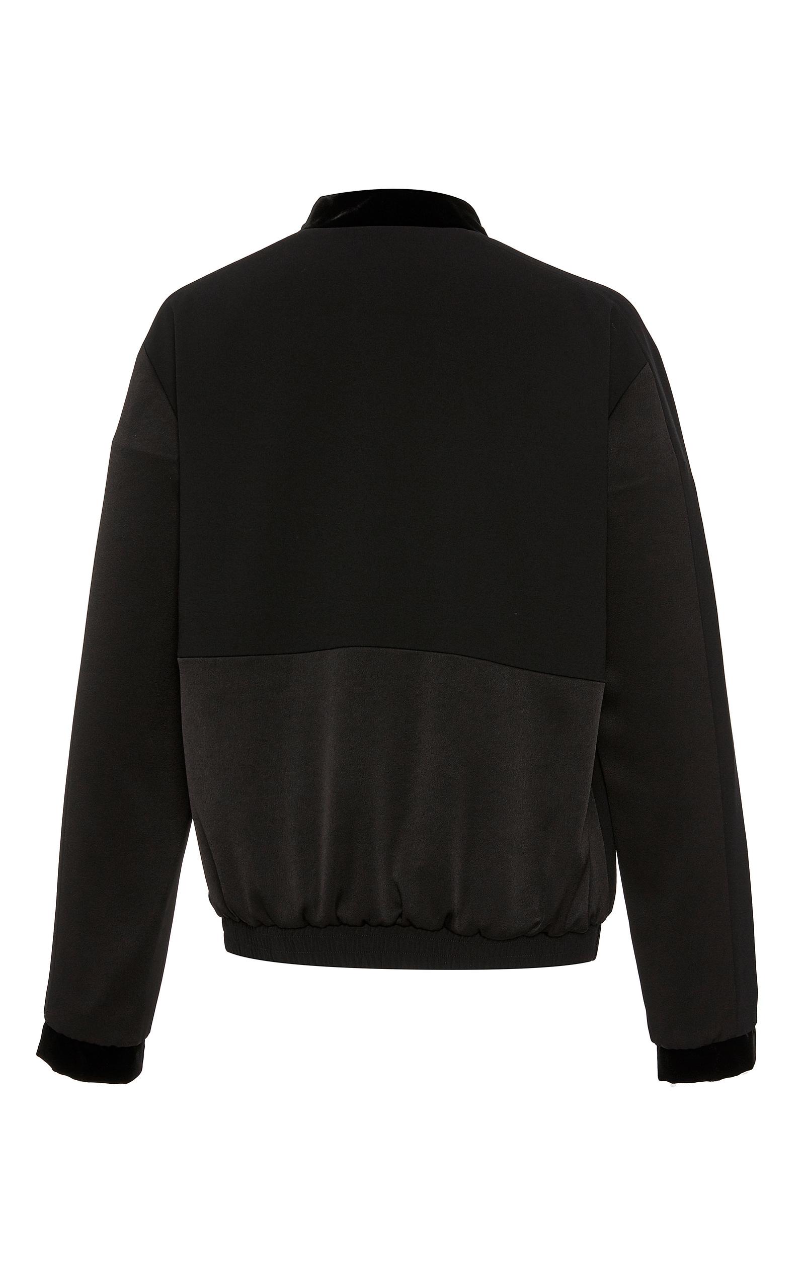 Lyst - Paule Ka Bomber Jacket With Embroidery in Black