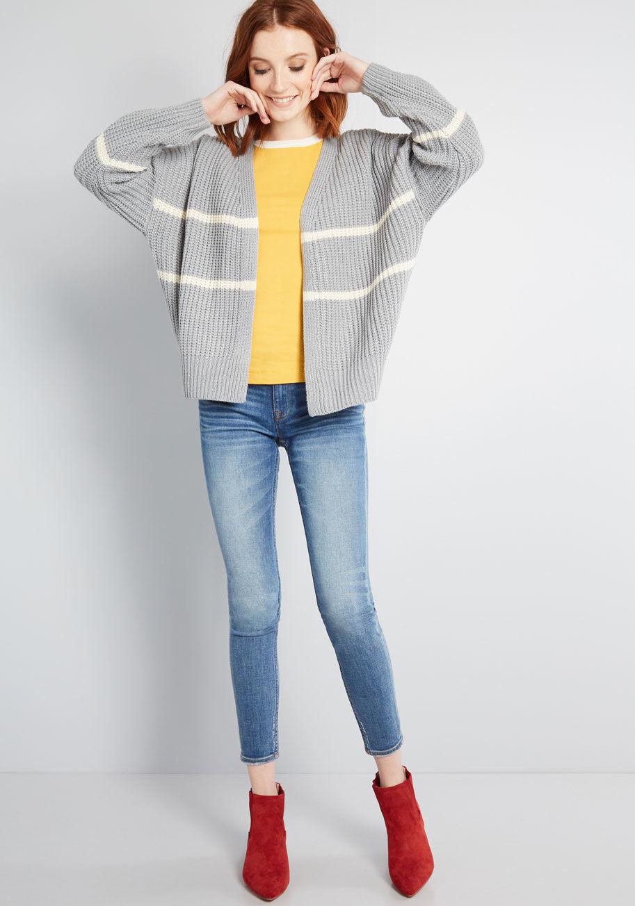 modcloth striped sweater