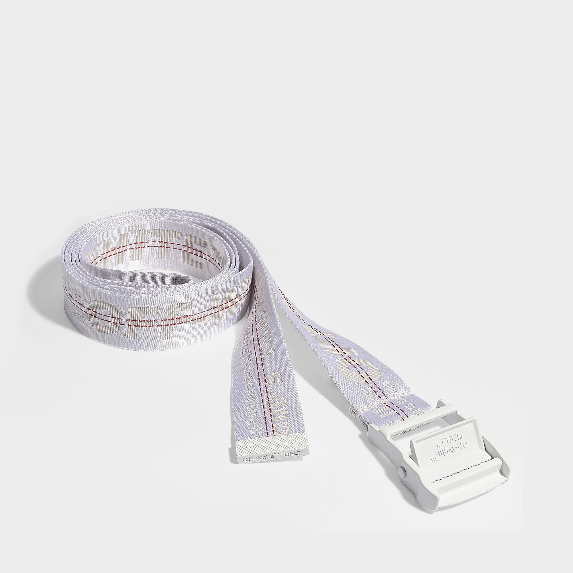 Off-White c/o Virgil Abloh Classic Industrial Belt In White Synthetic ...