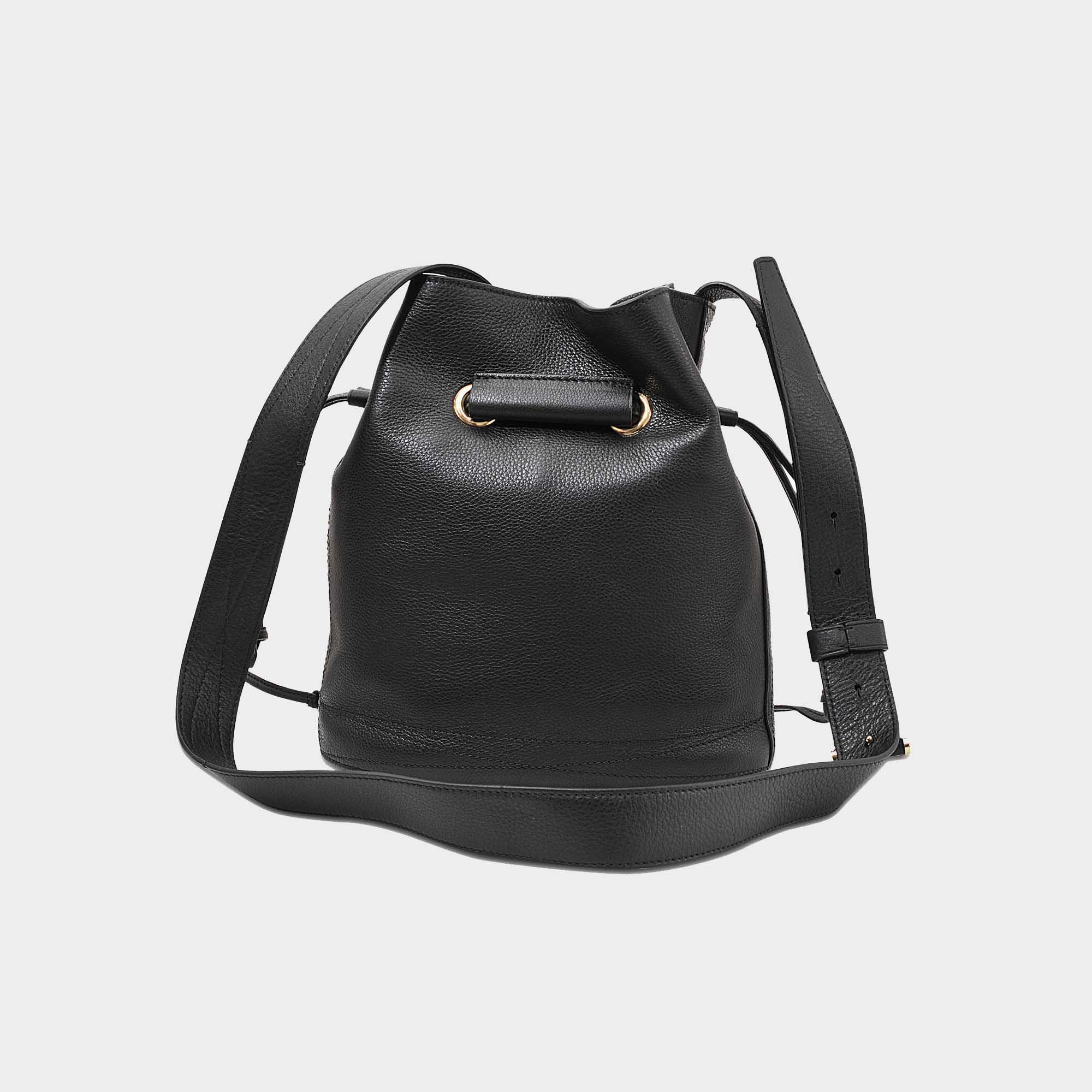 Lyst - Lancel Huit Small Bucket Bag in Black