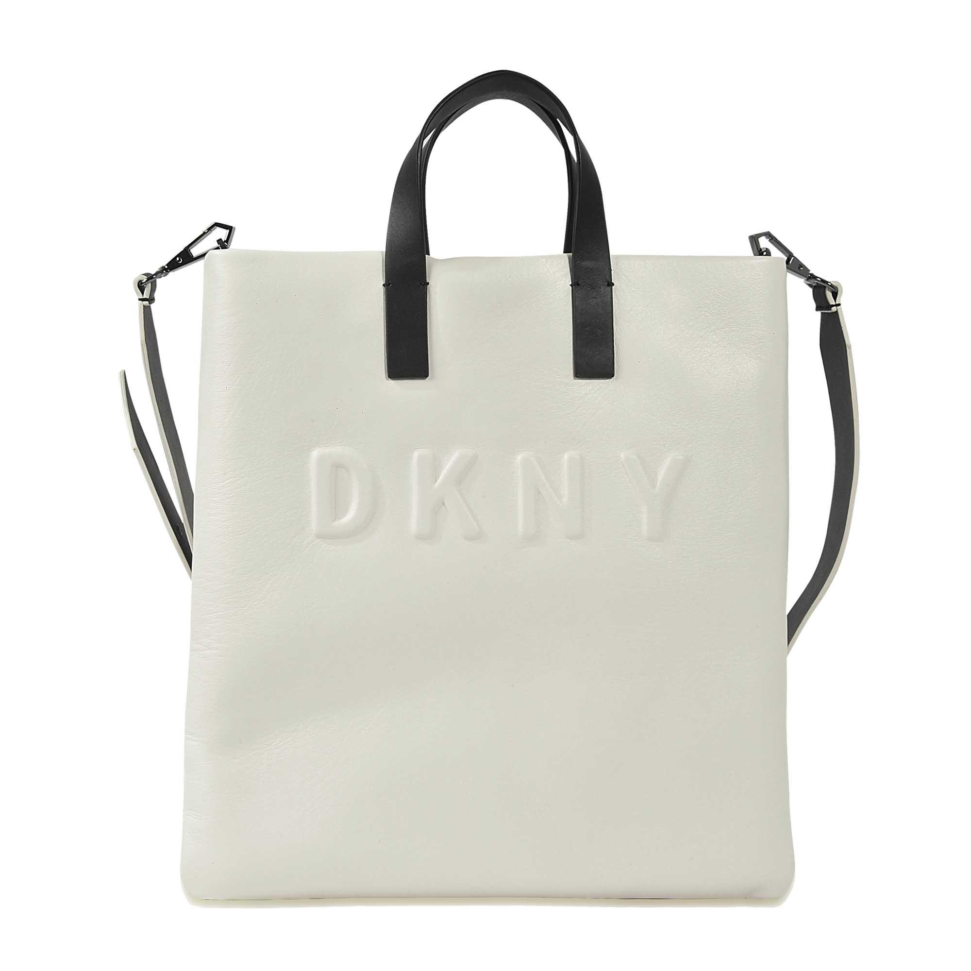 Lyst Dkny Debossed Logo Tote Bag Gallery
