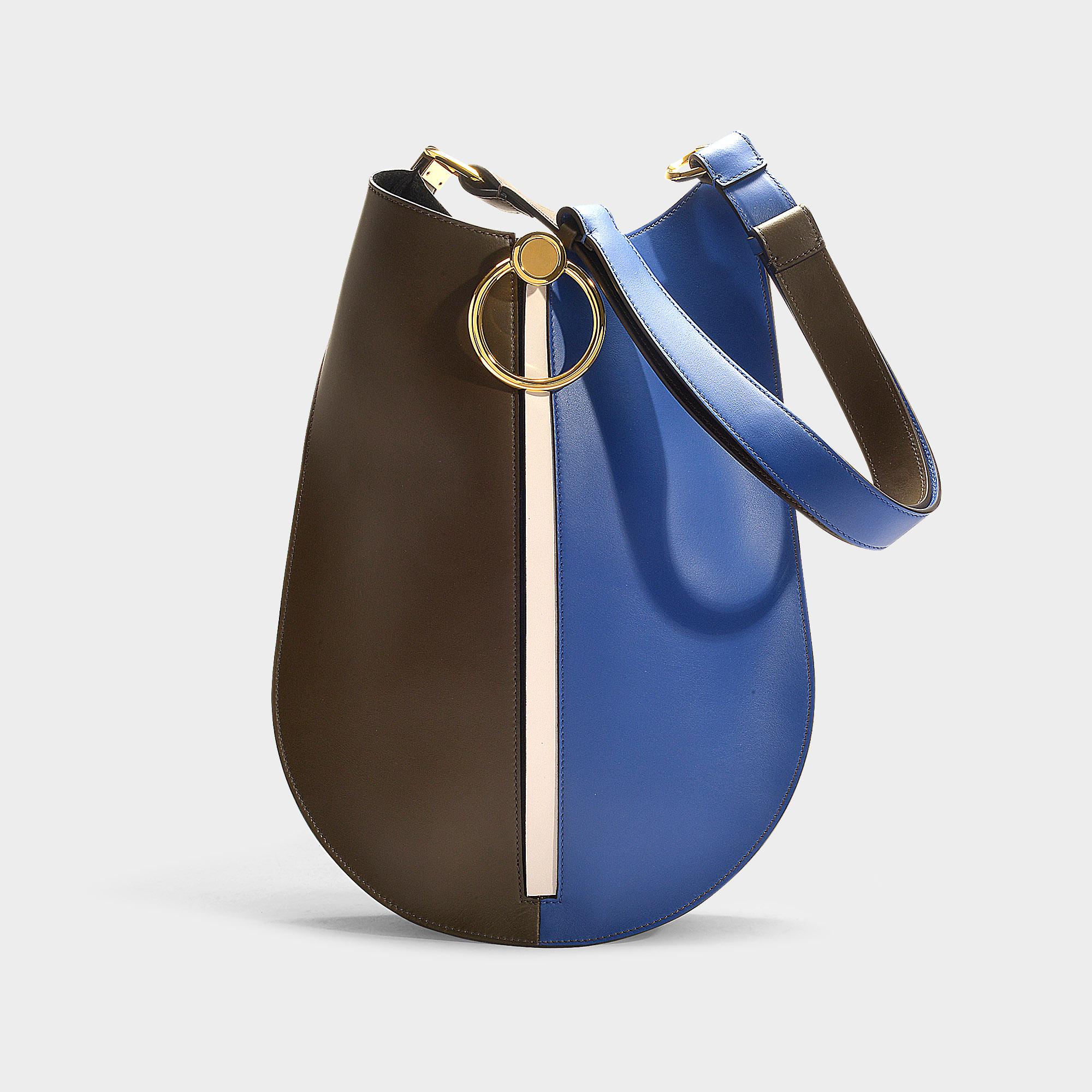 Lyst Marni Medium Earring Bag In Multicolor Metallic Calfskin Marni Women S Medium Earring Bag