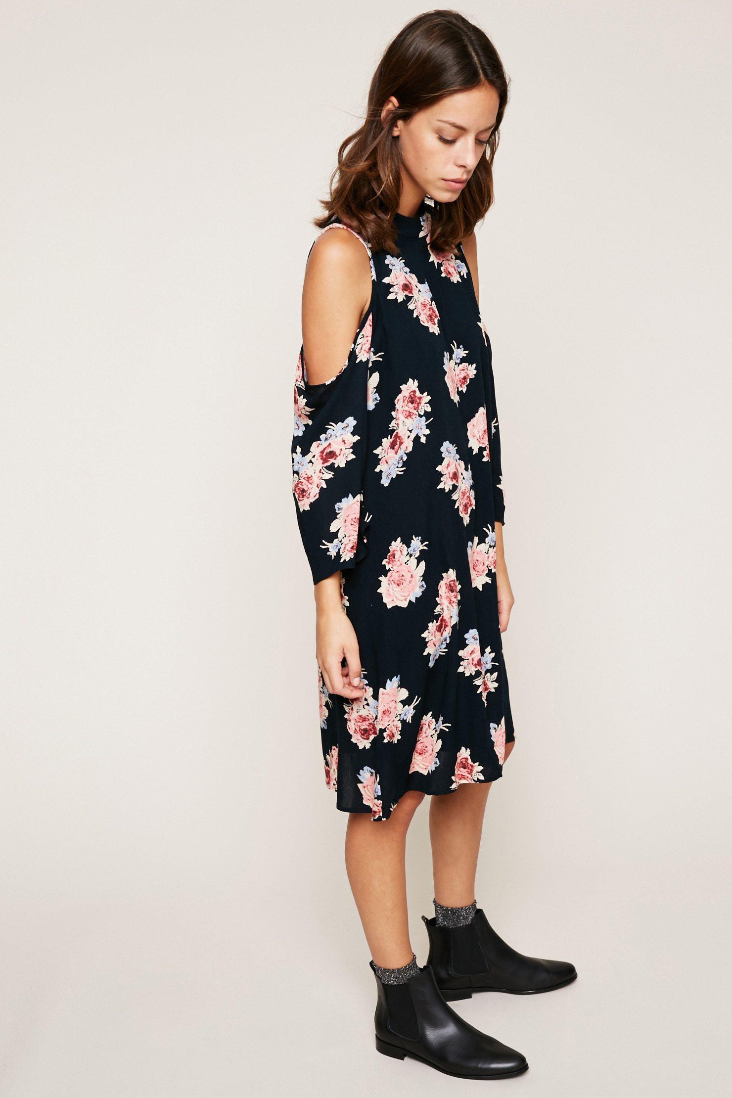 Lyst Only Midlength Dresse in Black