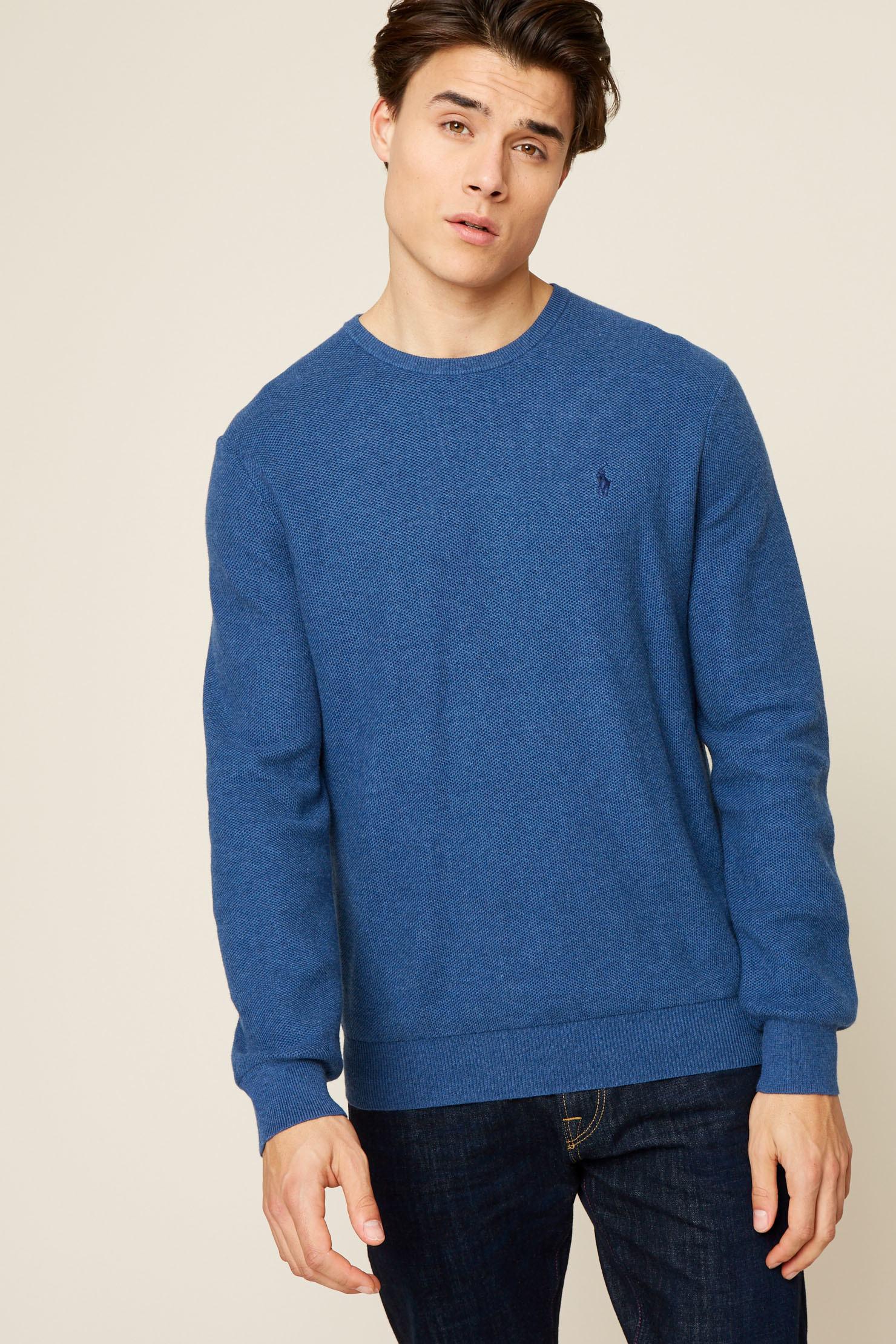 Lyst - Polo Ralph Lauren Sweater & Cardigan in Blue for Men