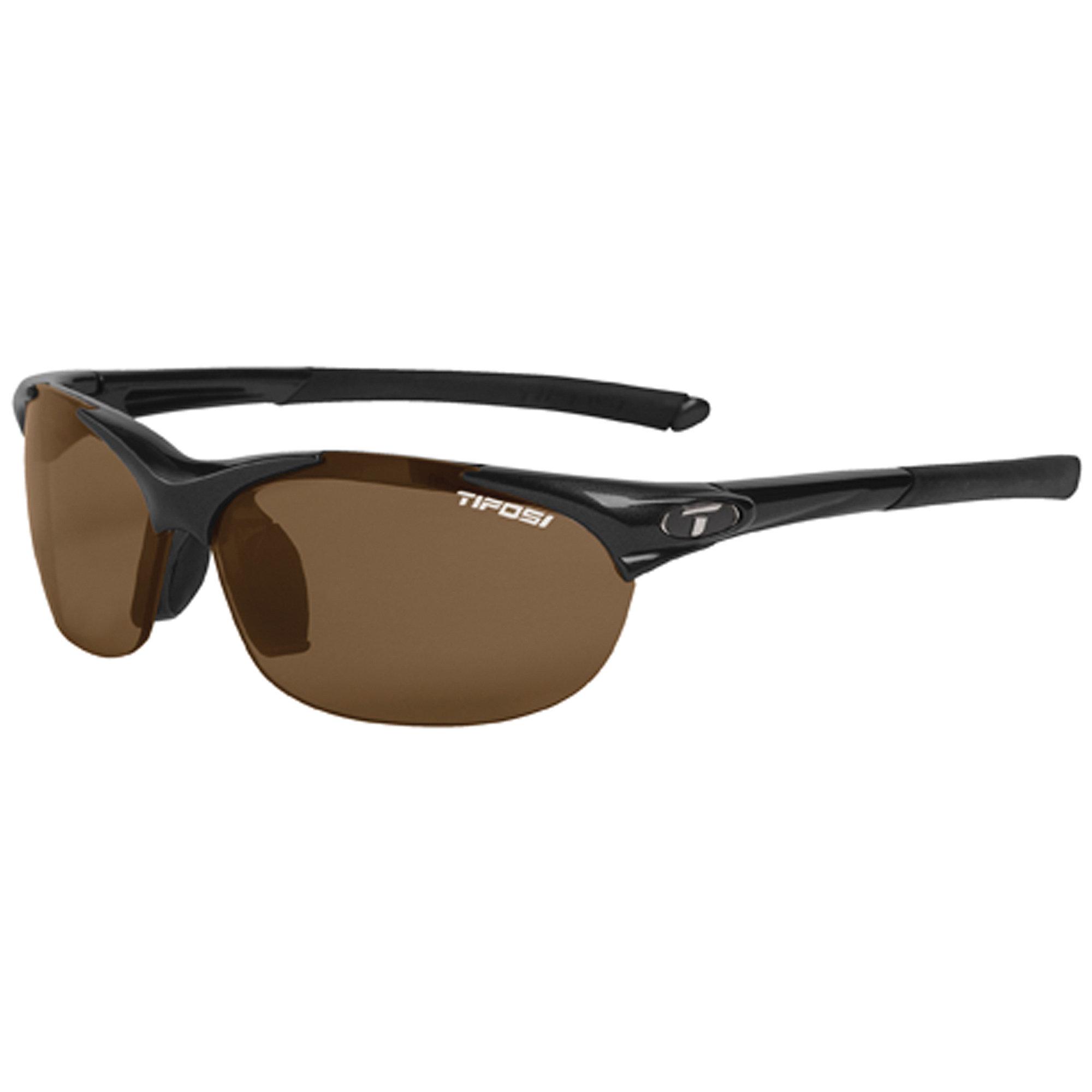 Tifosi Optics Rubber Tifosi Wisp Polarized Sunglasses in Black Lyst