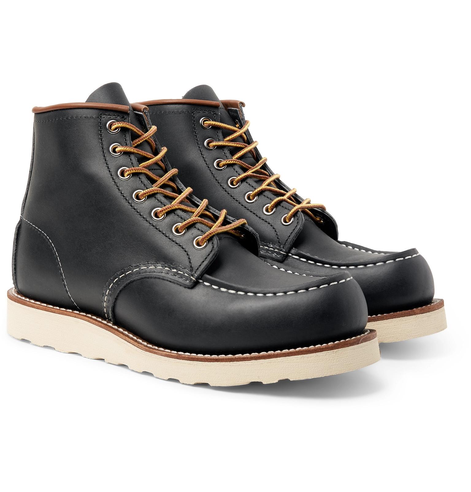 Red Wing 8859 Moc Leather Boots in Blue for Men - Lyst