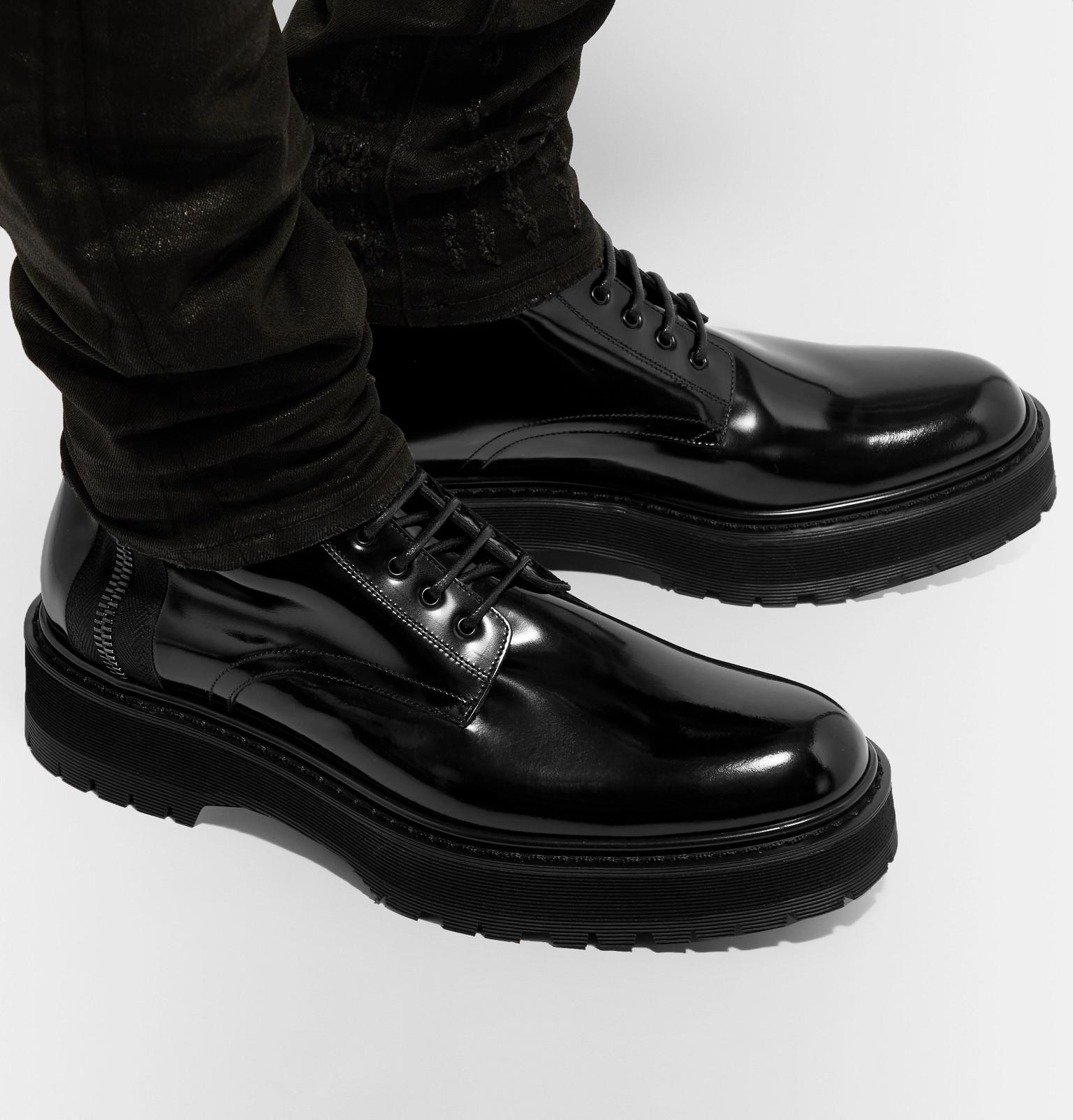 Boots in for Lyst Patent Black Camden Men Givenchy leather q14Rgw
