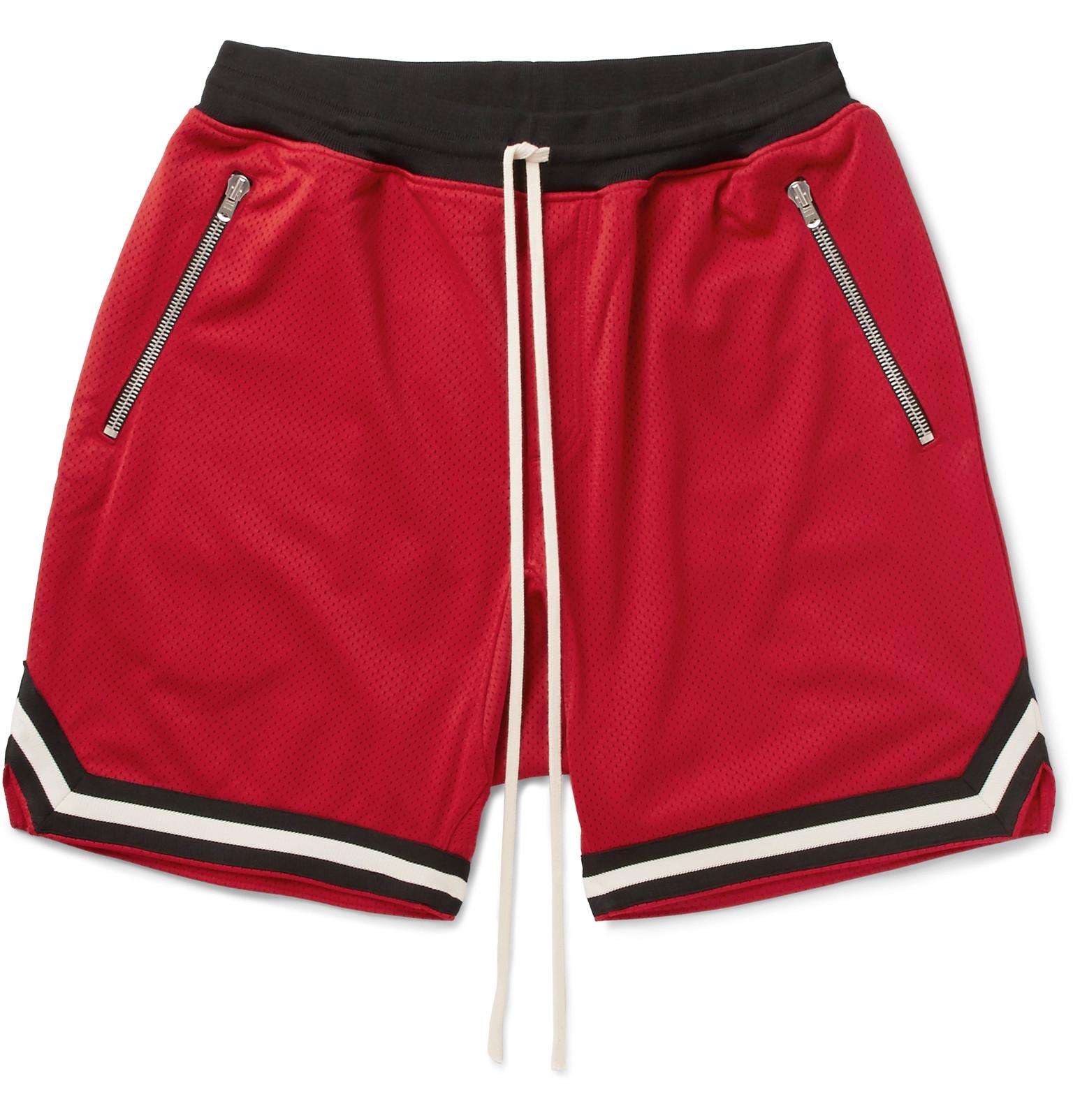 fear of god fleece shorts