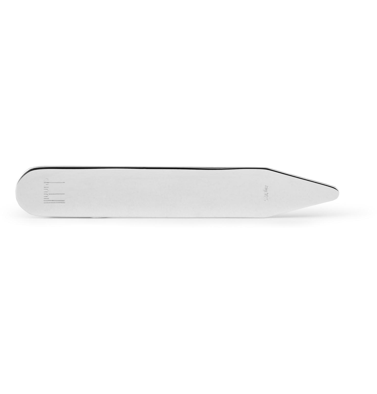 Dunhill Sterling Silver Collar Stays in Metallic for Men - Lyst