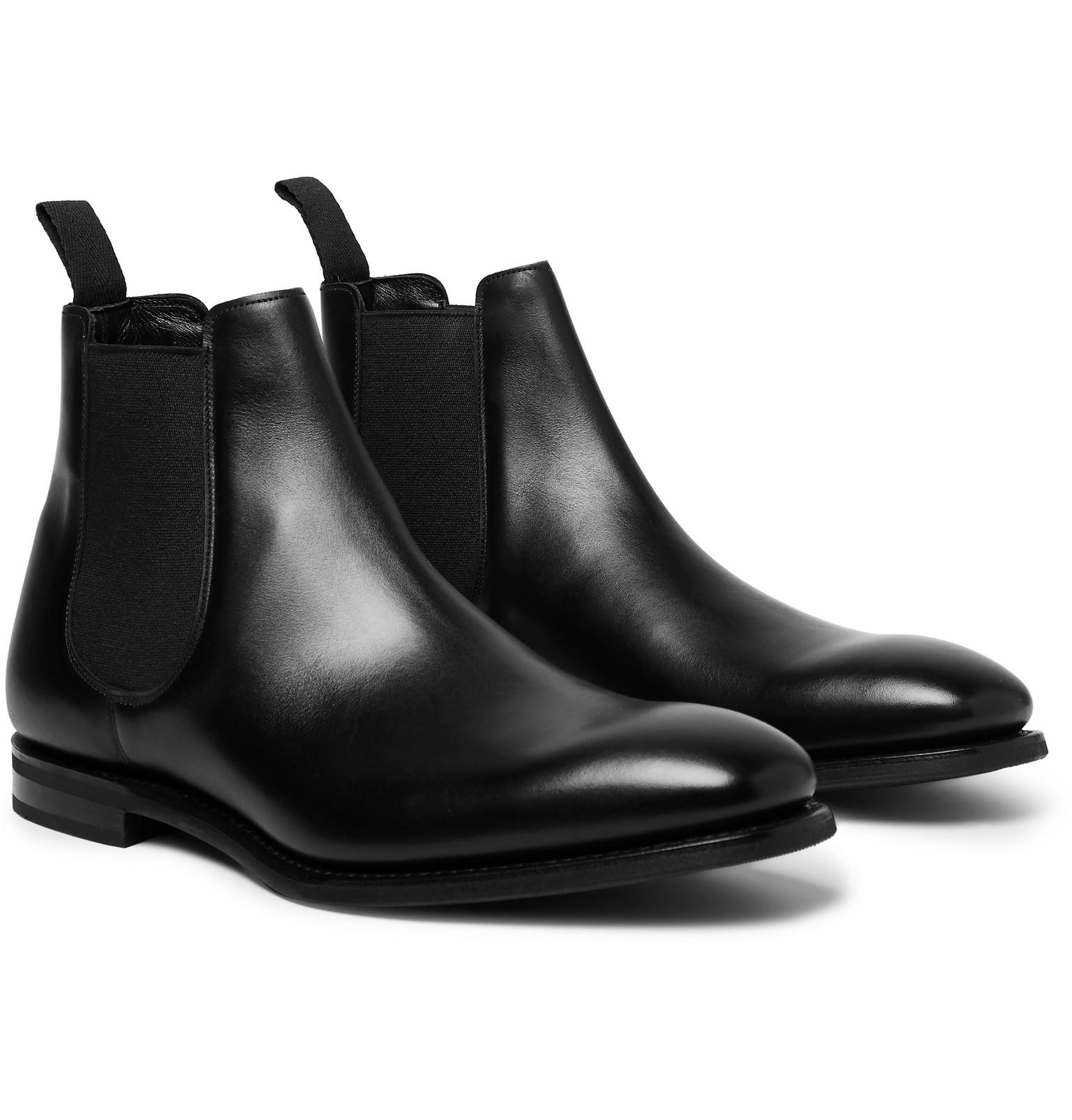 church's black chelsea boots