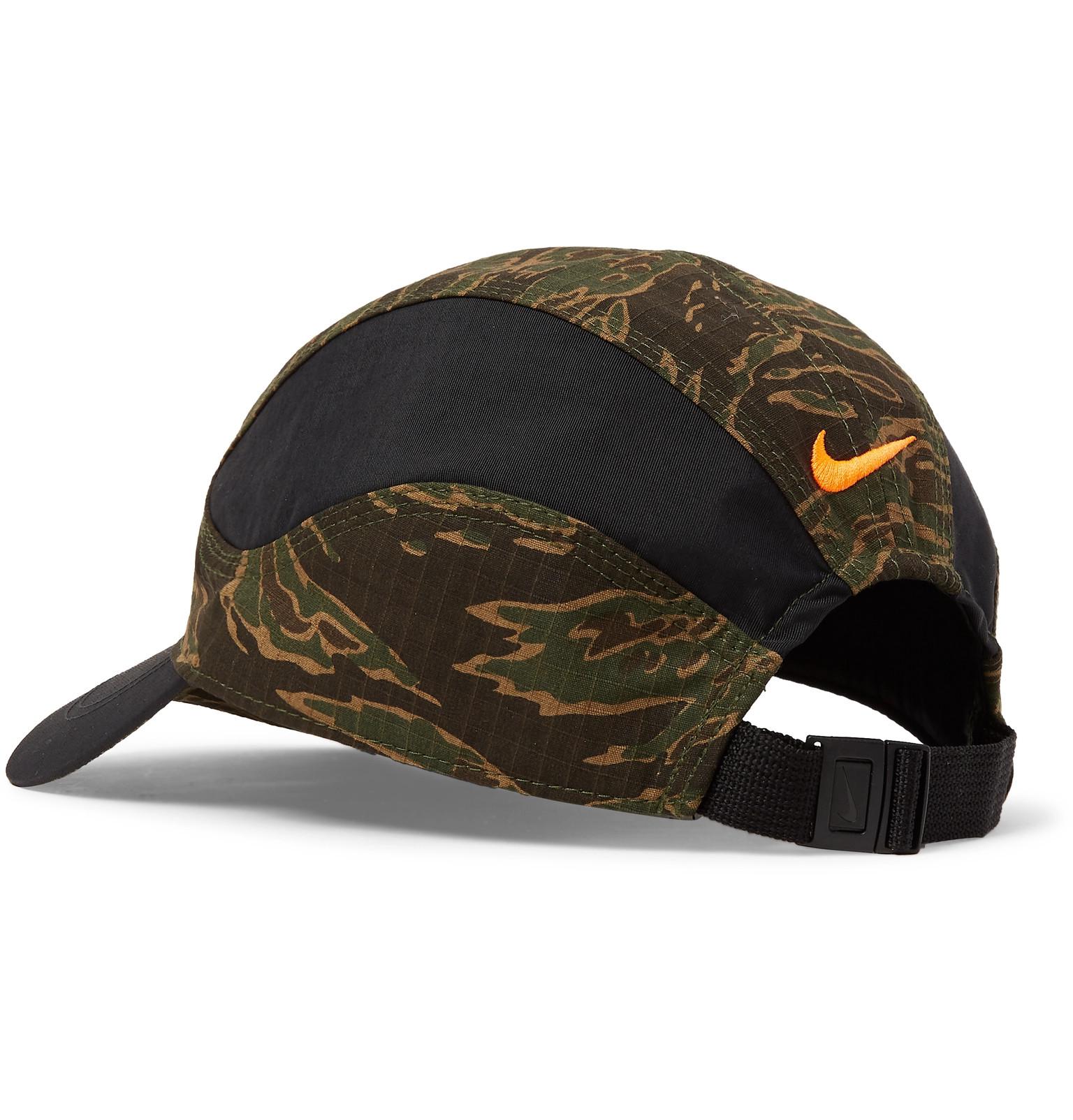 Lyst - Nike + Carhartt Tailwind Camouflage-print Cotton-ripstop And ...