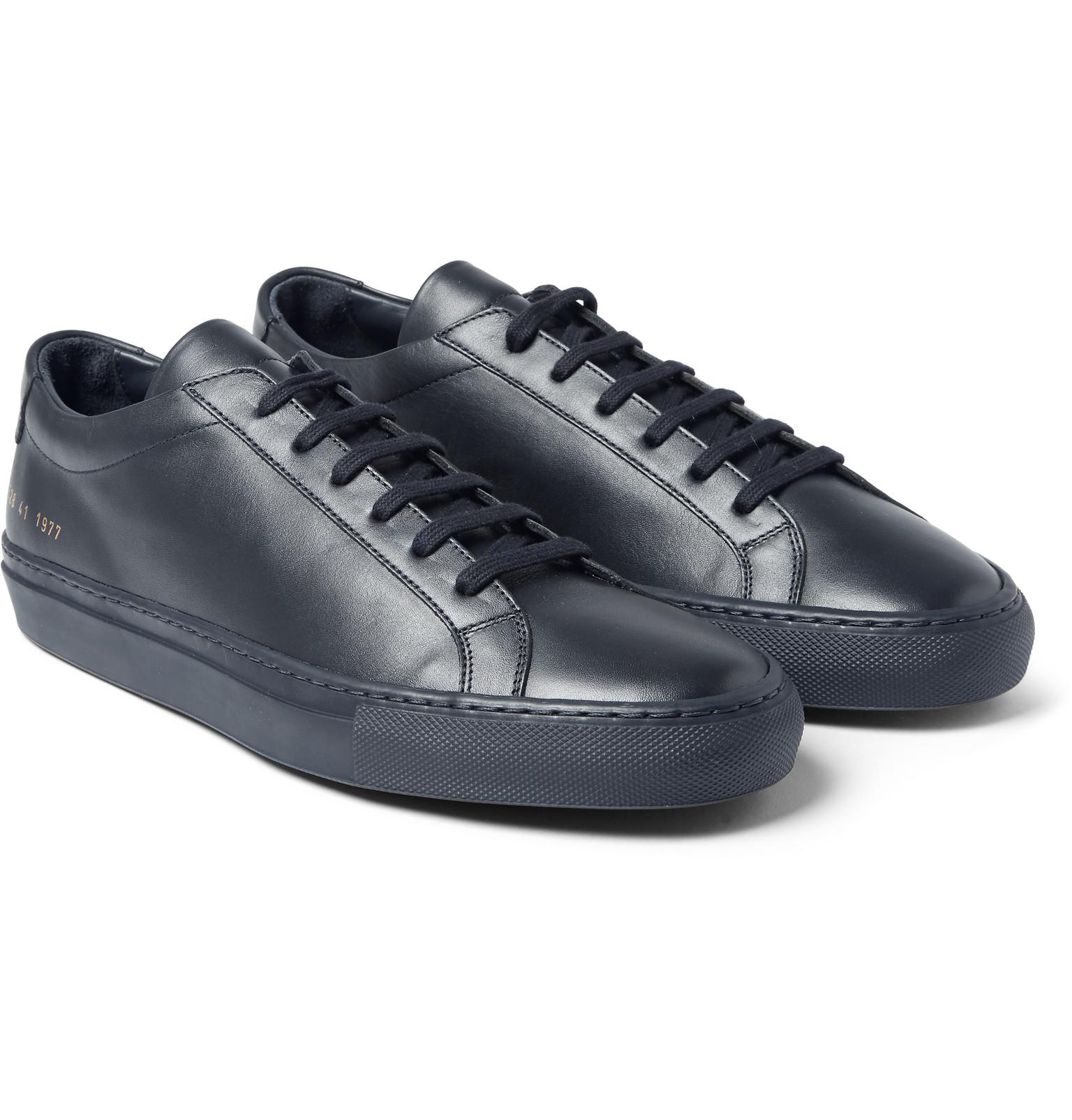 Lyst - Common Projects Original Achilles Low-top Leather Trainers in ...